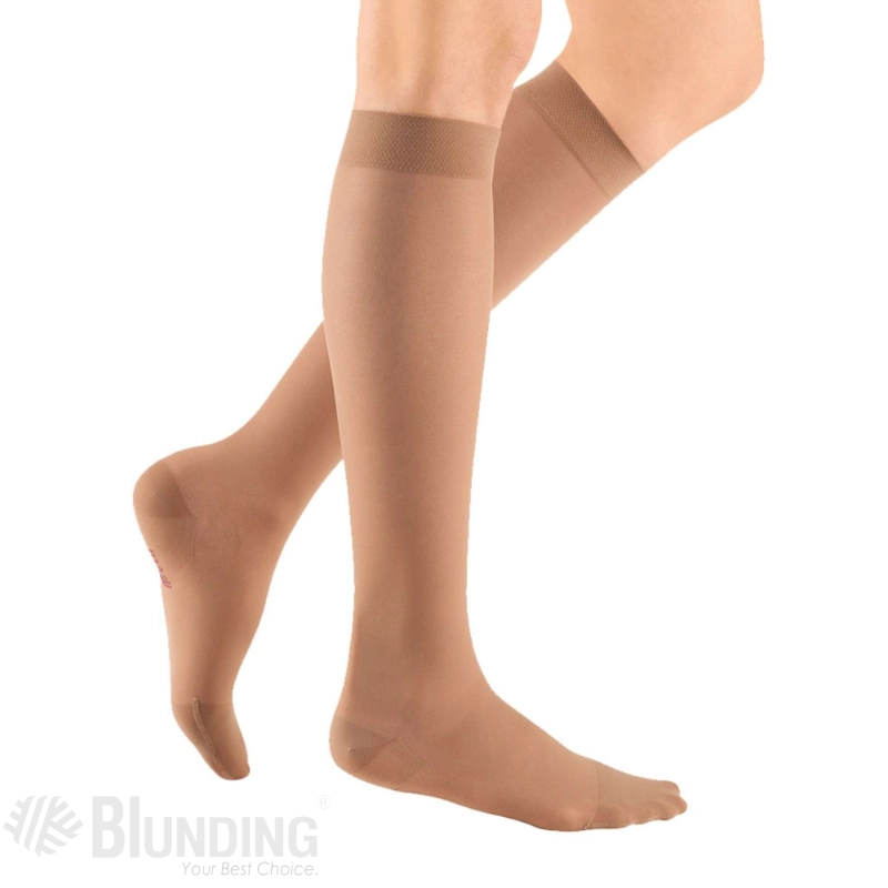 CALCETINES DE COMPRESION SHEER&SOFT CLASE 1 BEIGE TALLA III CL TOE-MEDI - 1