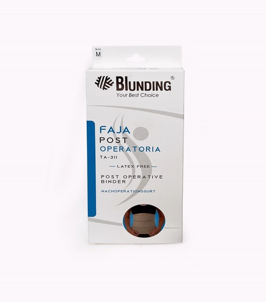 FAJA POST OPERATORIA 3 BANDAS SIN LAMINA DE PROTECCION TALLA S-BLUNDING - 3