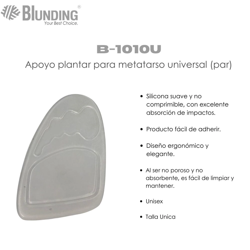 APOYO PLANTAR PARA METATARSO UNIVERSAL (PAR)-BLUNDING - 2