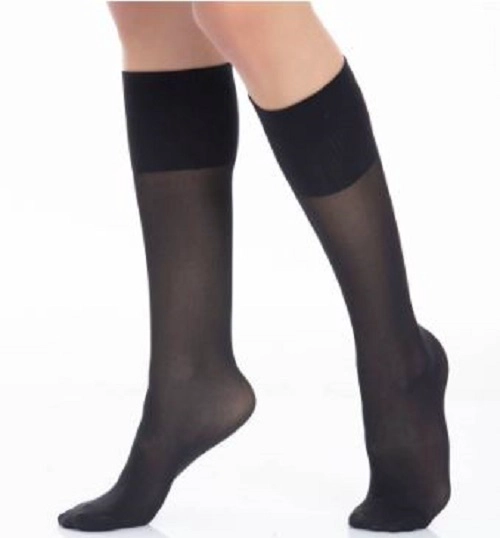 CALCETINES DE COMPRESION SHEER&SOFT CLASE 2 NEGRO CL TOE-TALLA III-MEDI - 1