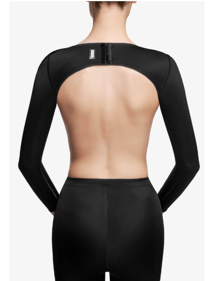 MANGA PARA LIPOSUCCION COLOR BEIGE TALLA XL- BLUNDING - 1