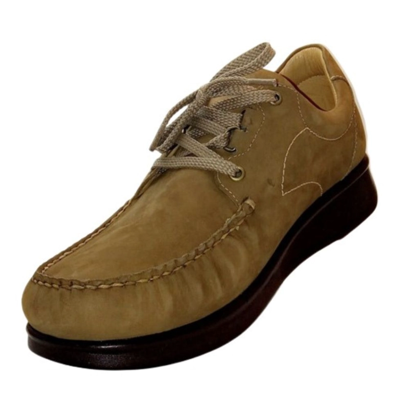ZAPATO DIABETICO CON CIERRE CORDON NOBUCK-TALLA 39-BLUNDING - 1