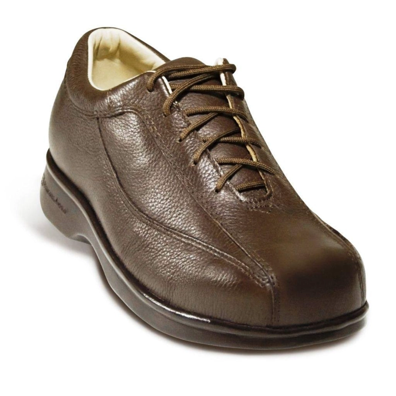 ZAPATO P/DIABETICO C/CIERRE CORDON MARRON TALLA 44-BLUNDING - 1