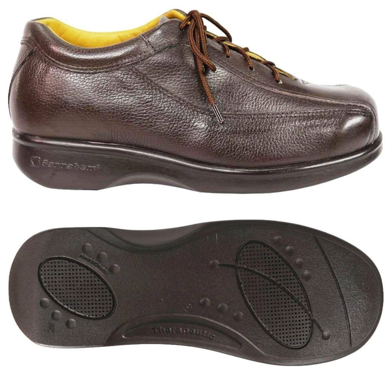 ZAPATO P/DIABETICO C/CIERRE CORDON MARRON TALLA 46-BLUNDING - 2