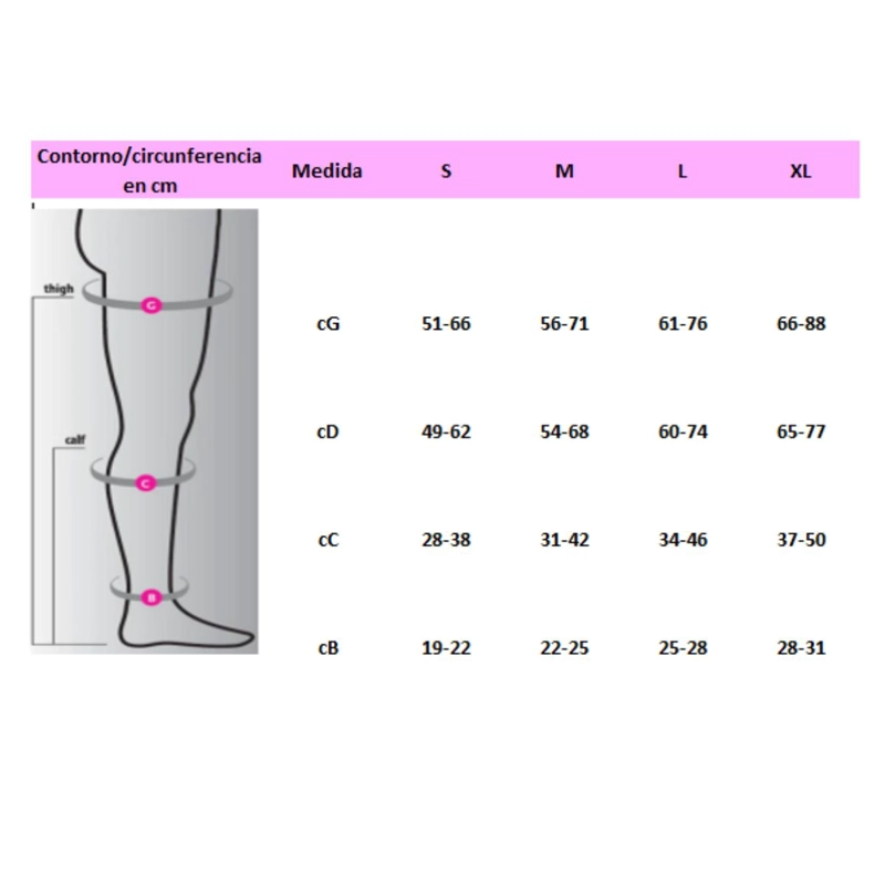 PANTY DUOMED ADV CLASE 1 BEIGE TALLA L CT-BLUNDING - 2