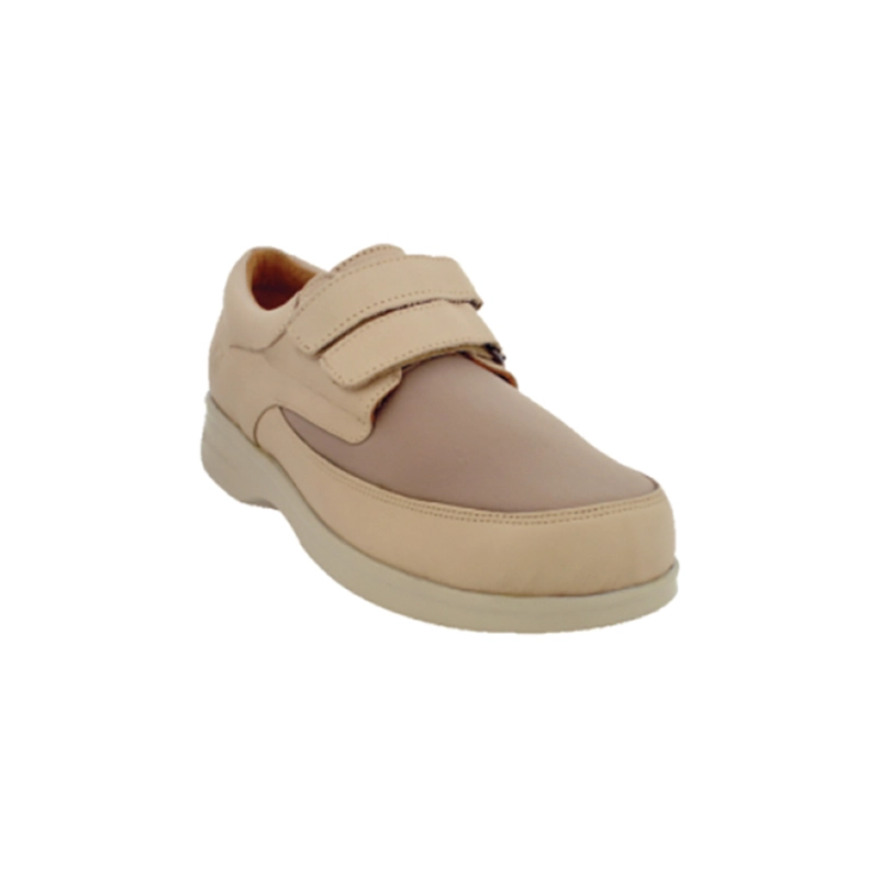 ZAPATO P/DIABETICO C/CIERRE VELCRO BEIGE TALLA 35-BLUNDING - 1