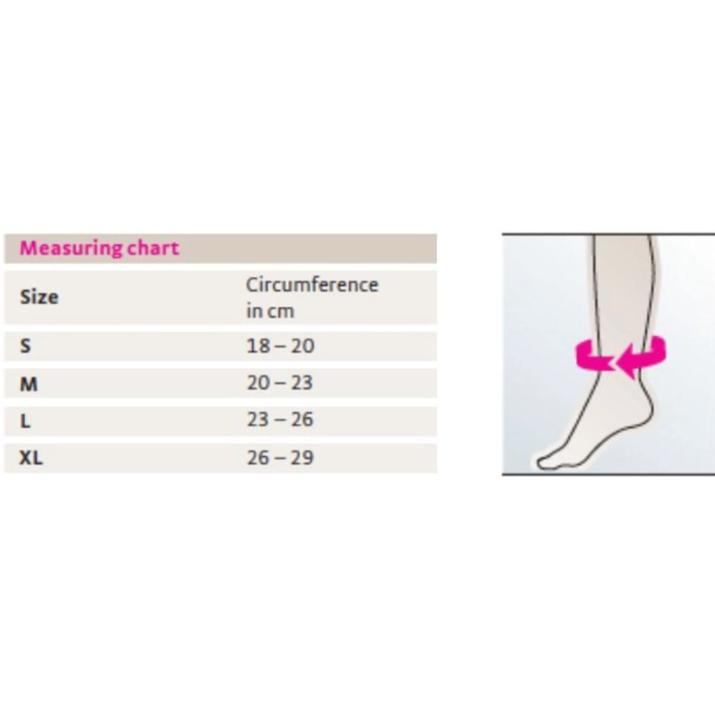 CALCETINES DE COMPRESION SHEER&SOFT CLASE 2 NEGRO CL TOE-TALLA V-MEDI - 2