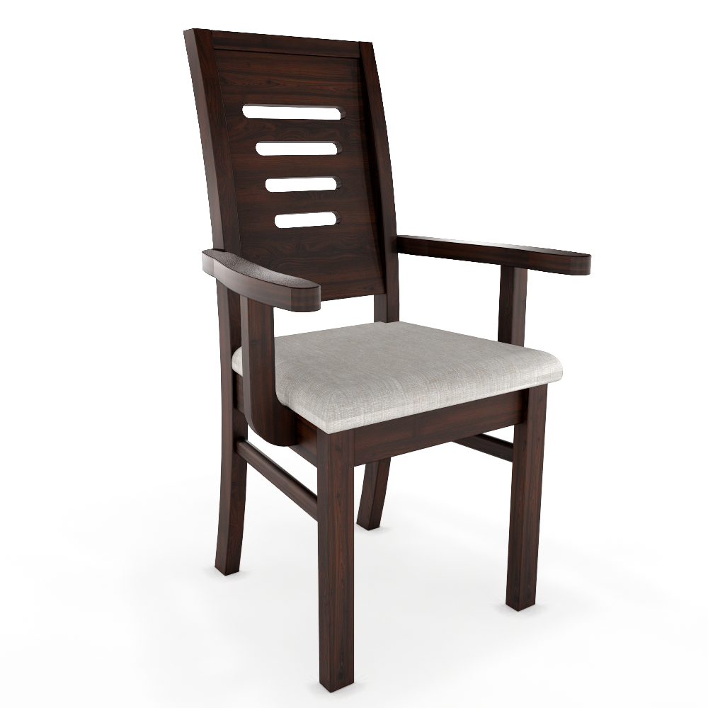JUEGO DE COMEDOR ROMA 8 SILLAS INCLUYE 2 SITIALES CHOCOLATE MESA 1.8 RECTANGULAR MADERA - 5