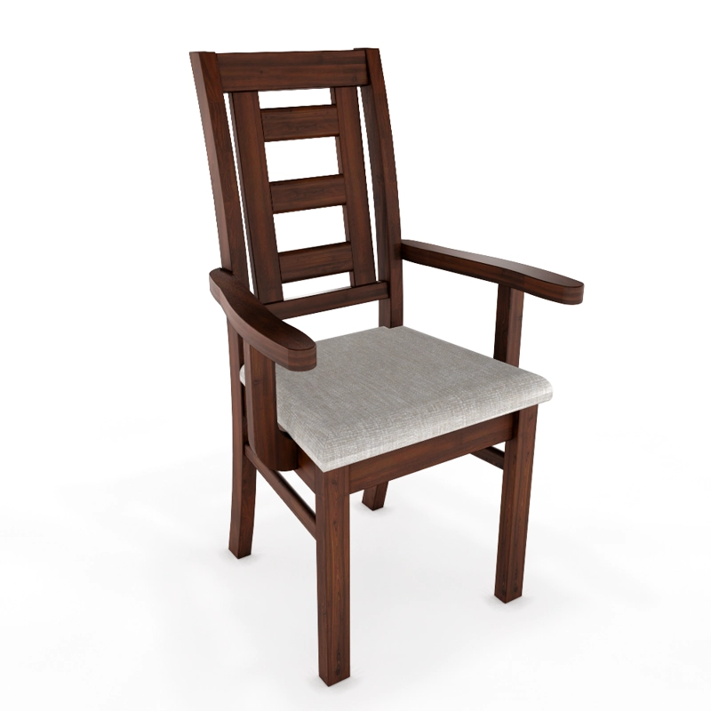 JUEGO DE COMEDOR SEVILLA 8 SILLAS INCLUYE 2 SITIALES NOGAL MESA 1.8 RECTANGULAR MADERA - 5