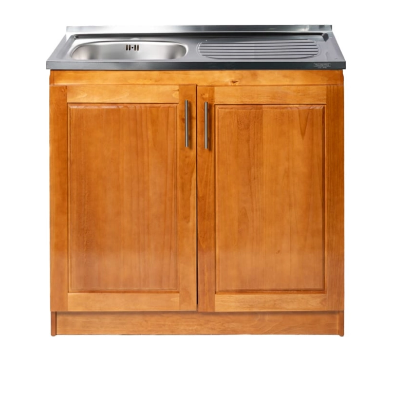 LAVAPLATO BERLIN MADERA NOGAL 100 CM - 1