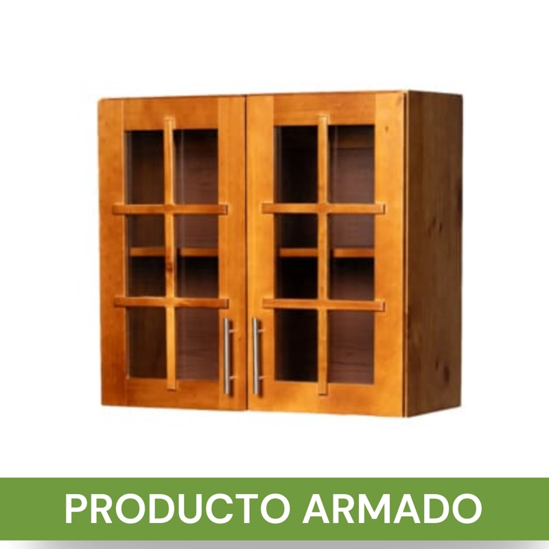 MUEBLE DE COCINA BERLIN MADERA NOGAL ELEVACION 2 PUERTAS - 2