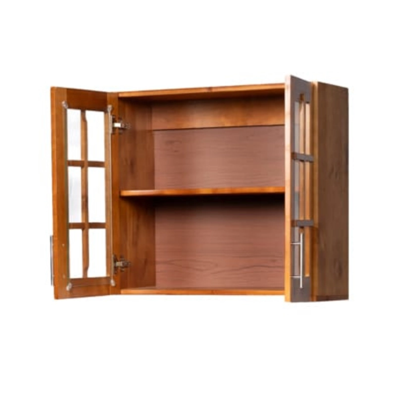 MUEBLE DE COCINA BERLIN MADERA NOGAL ELEVACION 2 PUERTAS - 3