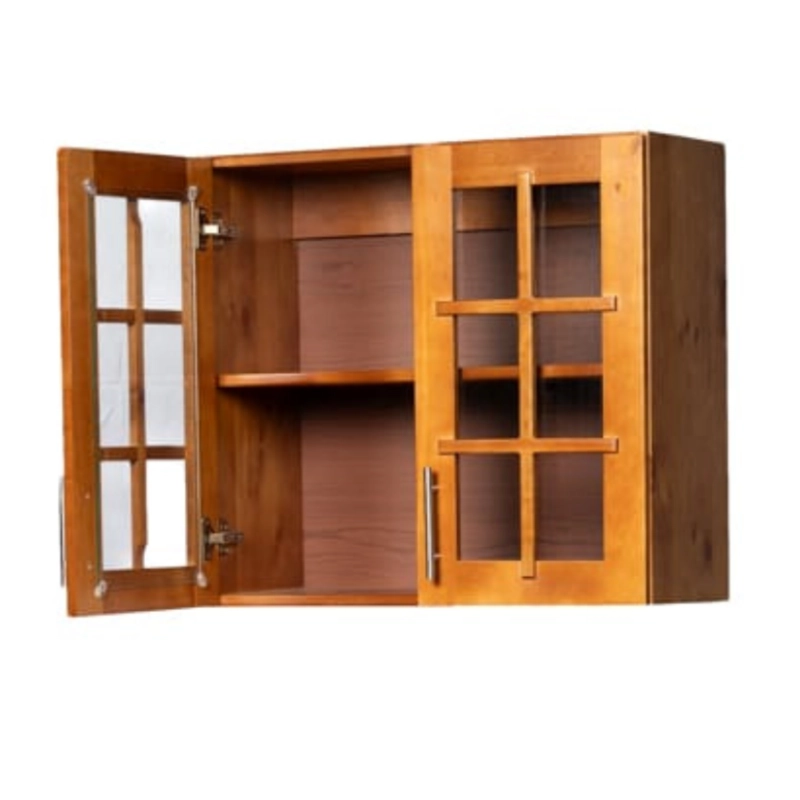 MUEBLE DE COCINA BERLIN MADERA NOGAL ELEVACION 2 PUERTAS - 4