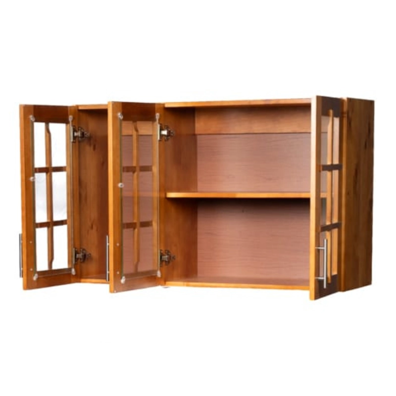 MUEBLE DE COCINA BERIN MADERA NOGAL ELEVACION 3 PUERTAS - 4