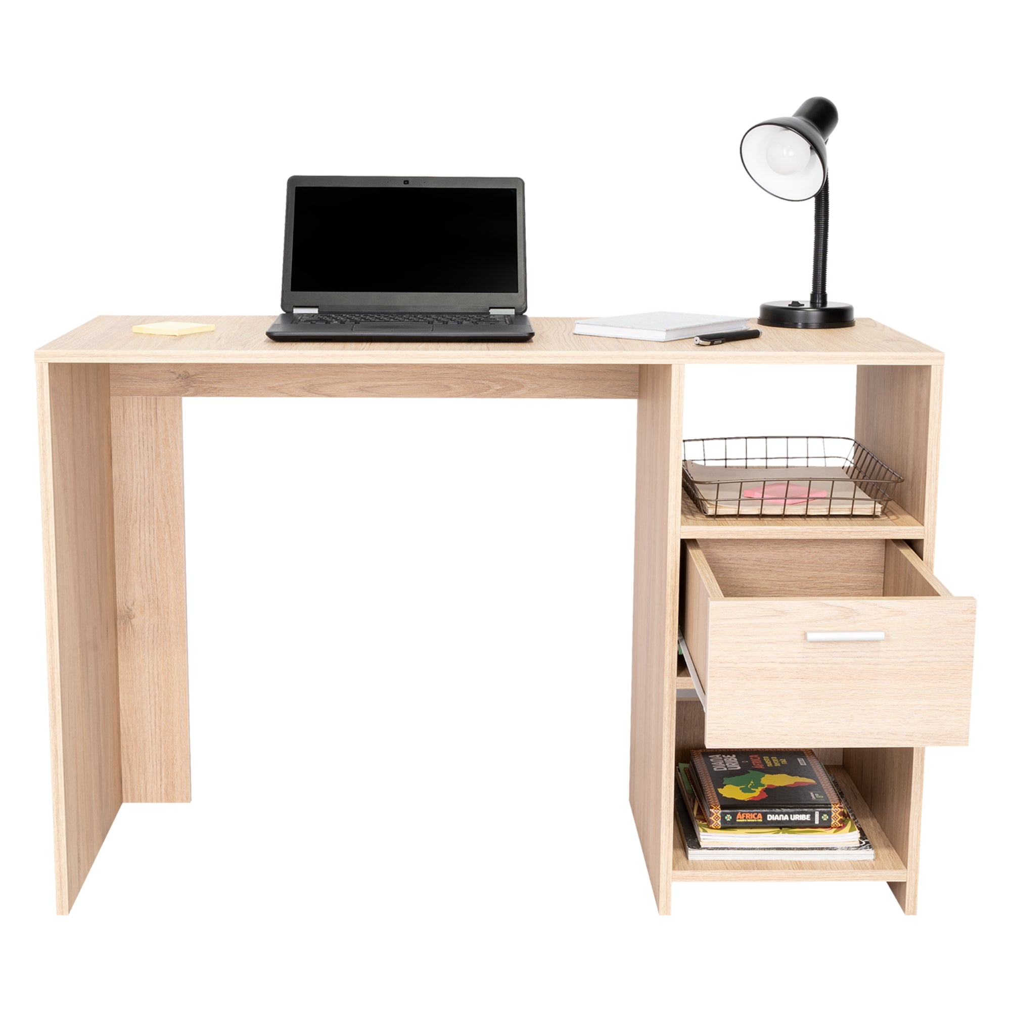 ESCRITORIO OFFICE W-110 ROVERE 73X110X43 CM - 1