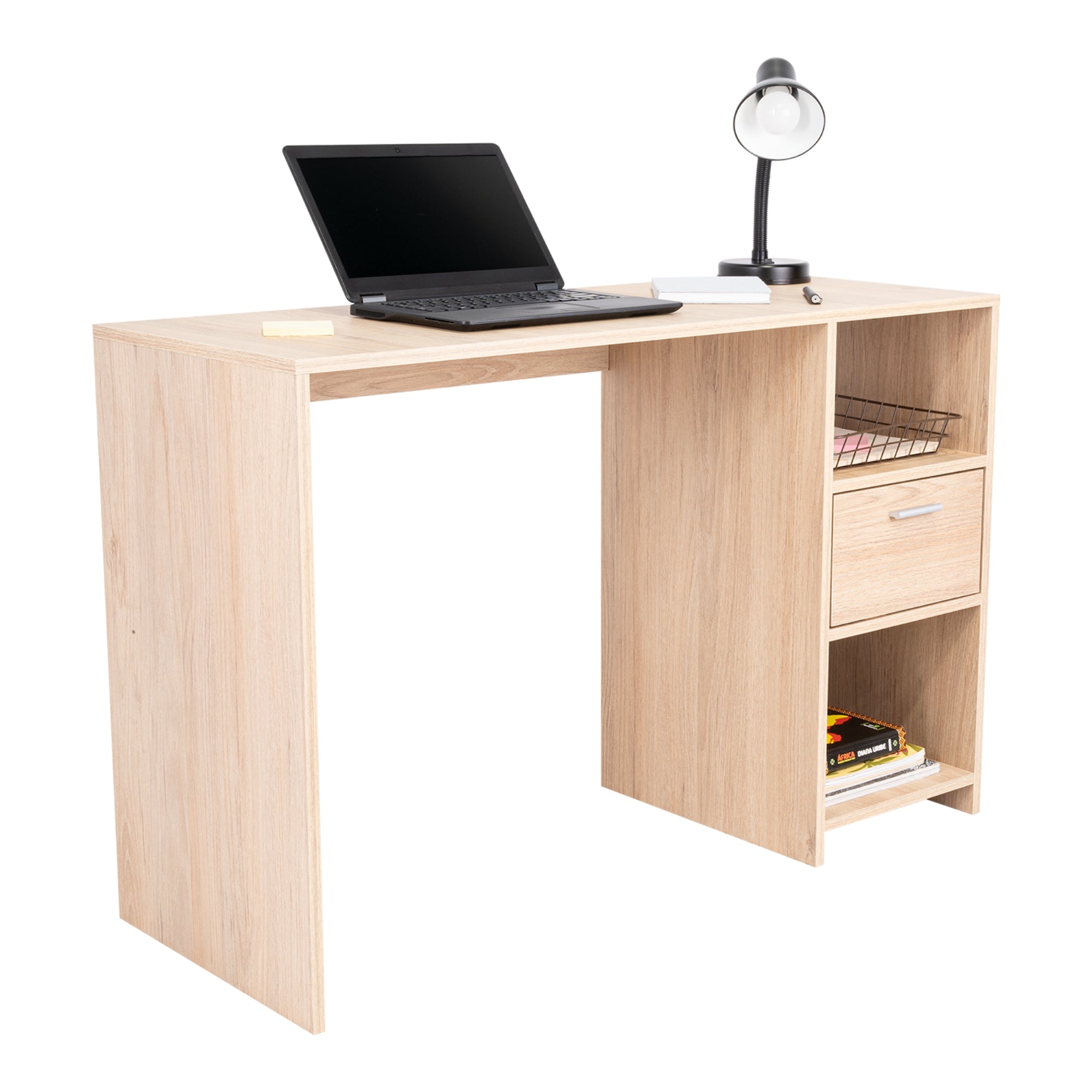 ESCRITORIO OFFICE W-110 ROVERE 73X110X43 CM - 5