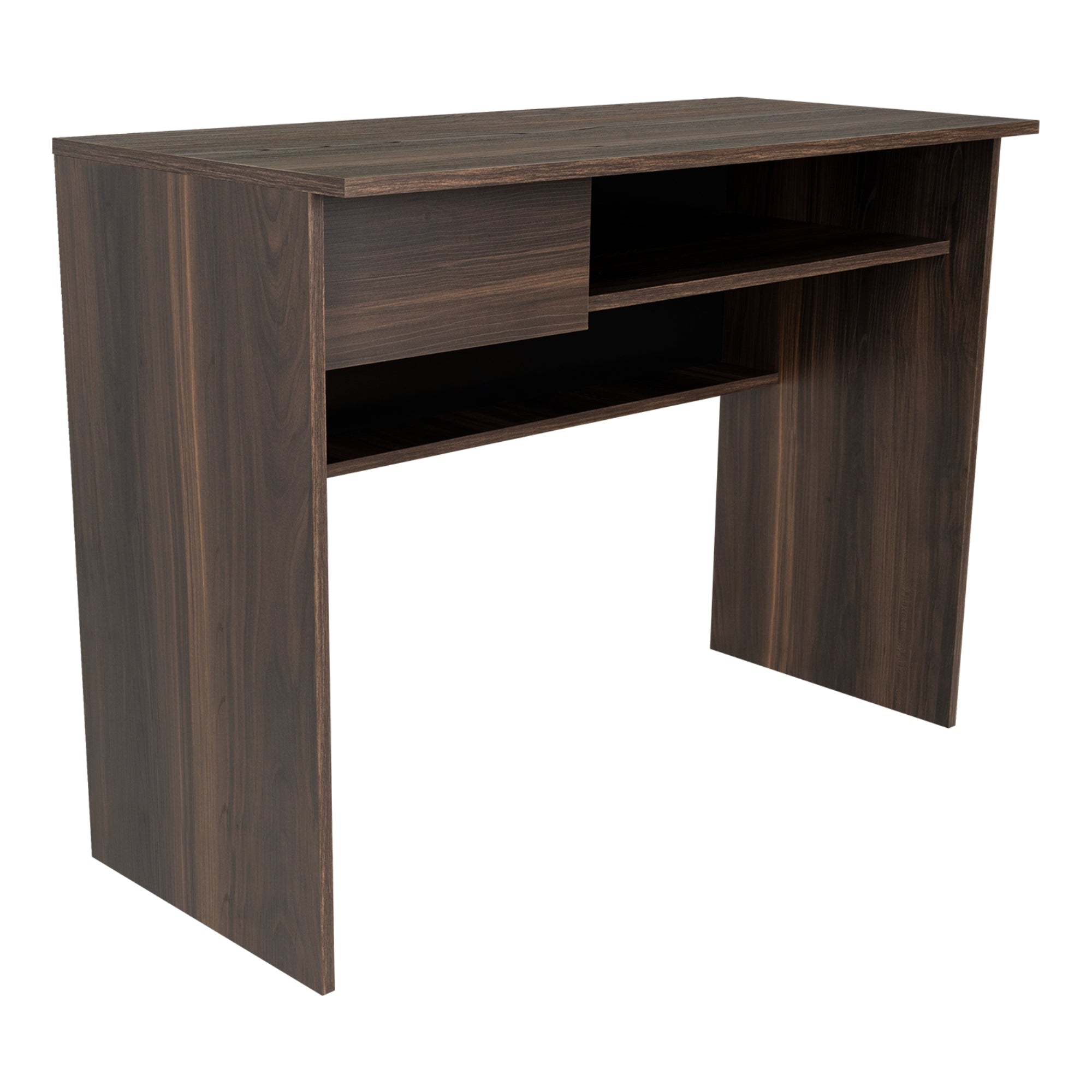 ESCRITORIO 1 CAJON OFFICE W-100 CAFE OSCURO - 6