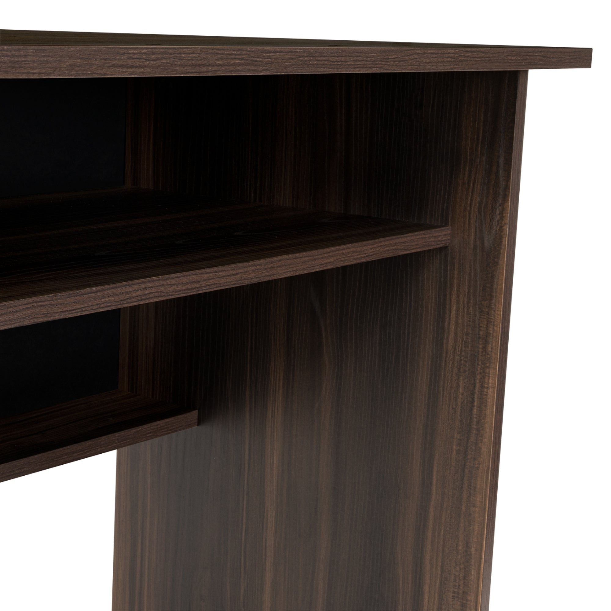 ESCRITORIO 1 CAJON OFFICE W-100 CAFE OSCURO - 10