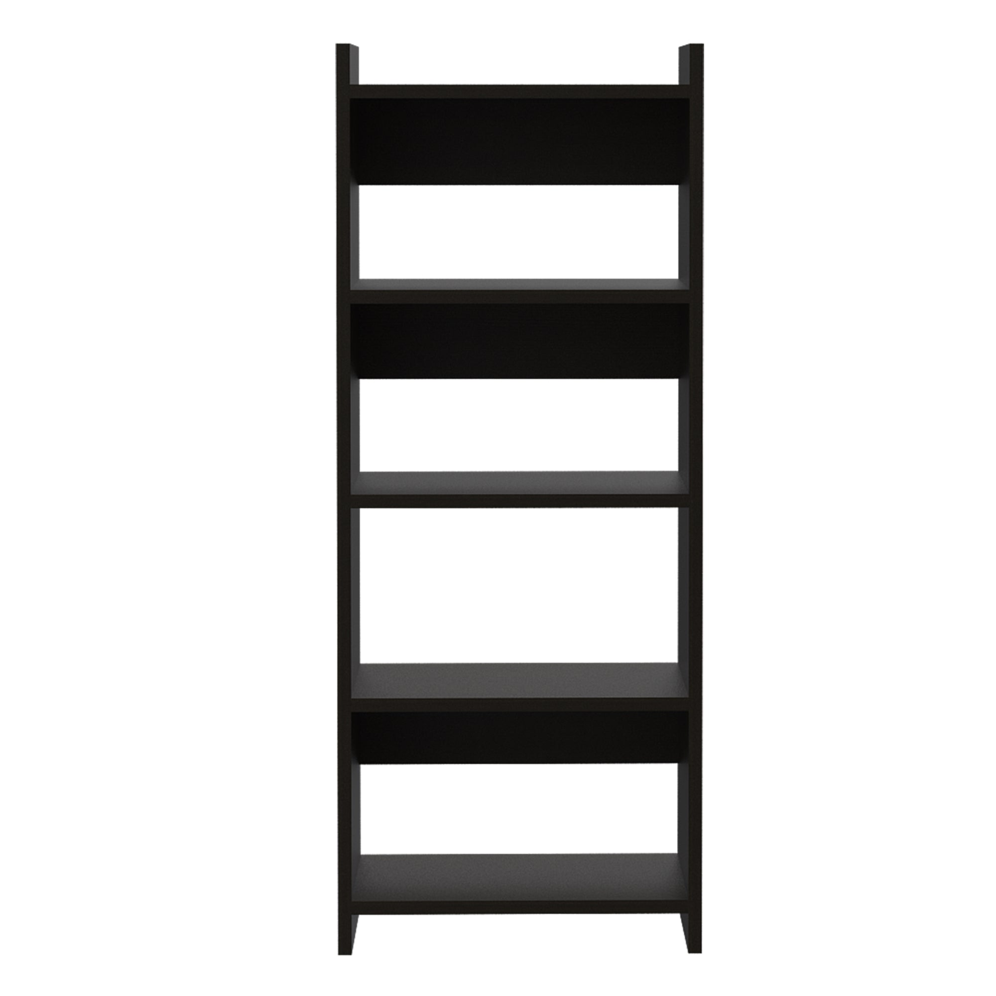 SET ESCRITORIO + BIBLIOTECA 4 NIVELES OFFICE W-80 WENGUE - 8