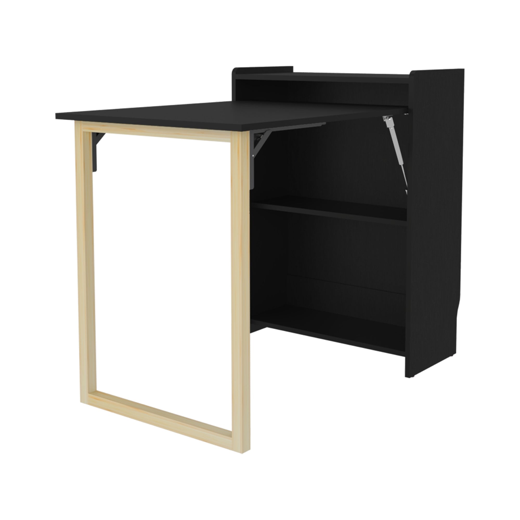 ESCRITORIO PLEGABLE LESLI WENGUE 85,6X101X63,6 CM - 6