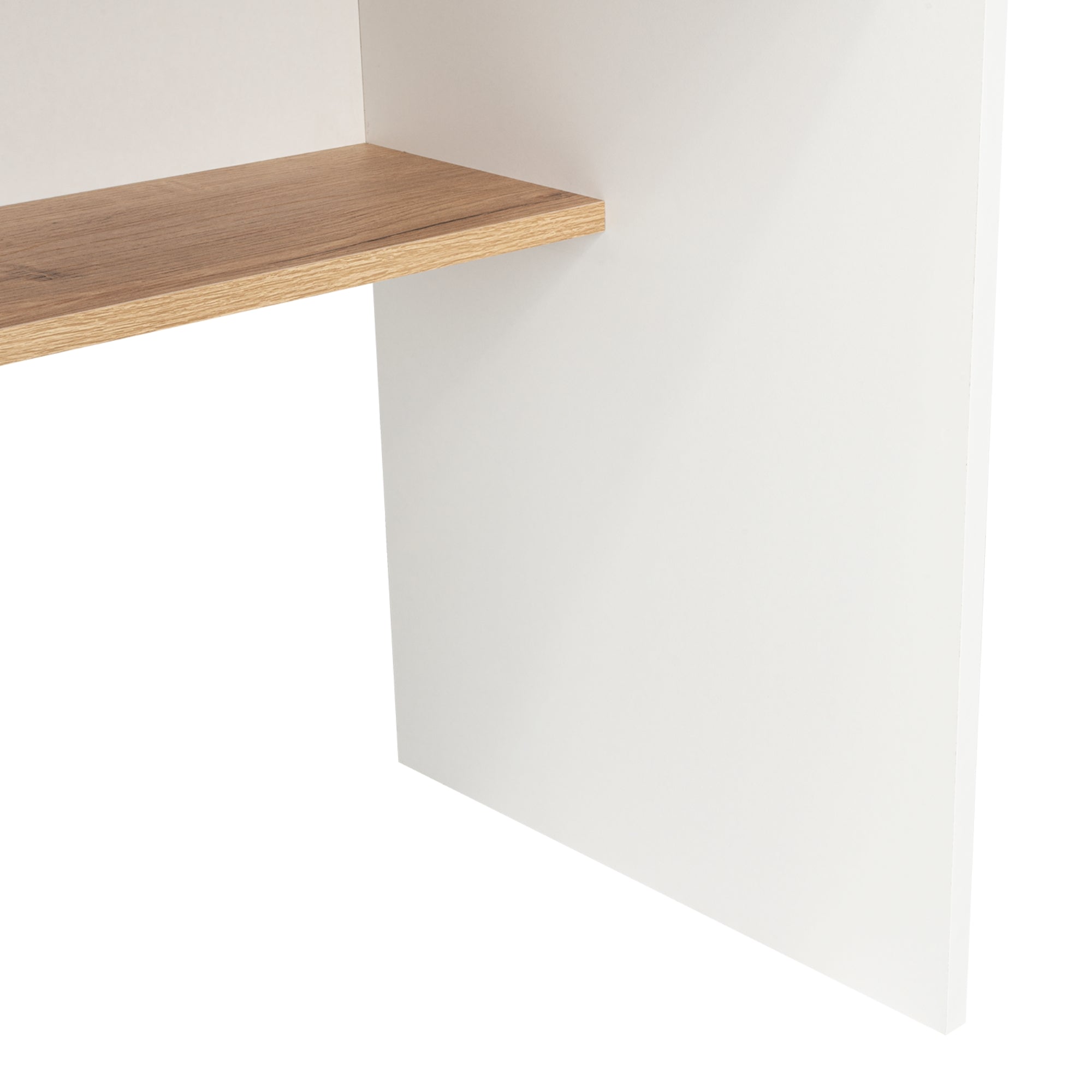 ESCRITORIO RECTO 1 CAJON OHIO BLANCO Y DUNA 73X80X49,8 CM - 9