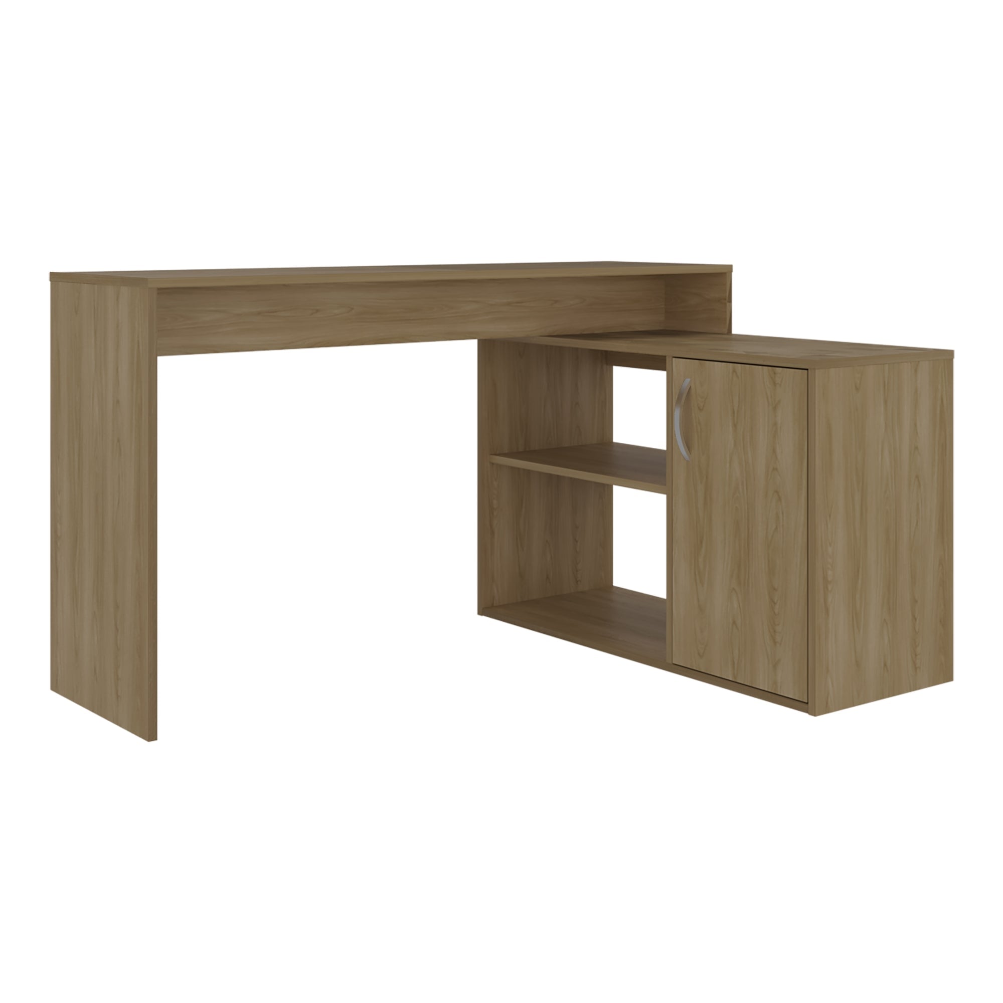 ESCRITORIO EN L 1 PUERTA 71X125X90 CM ECO FRESNO - 3