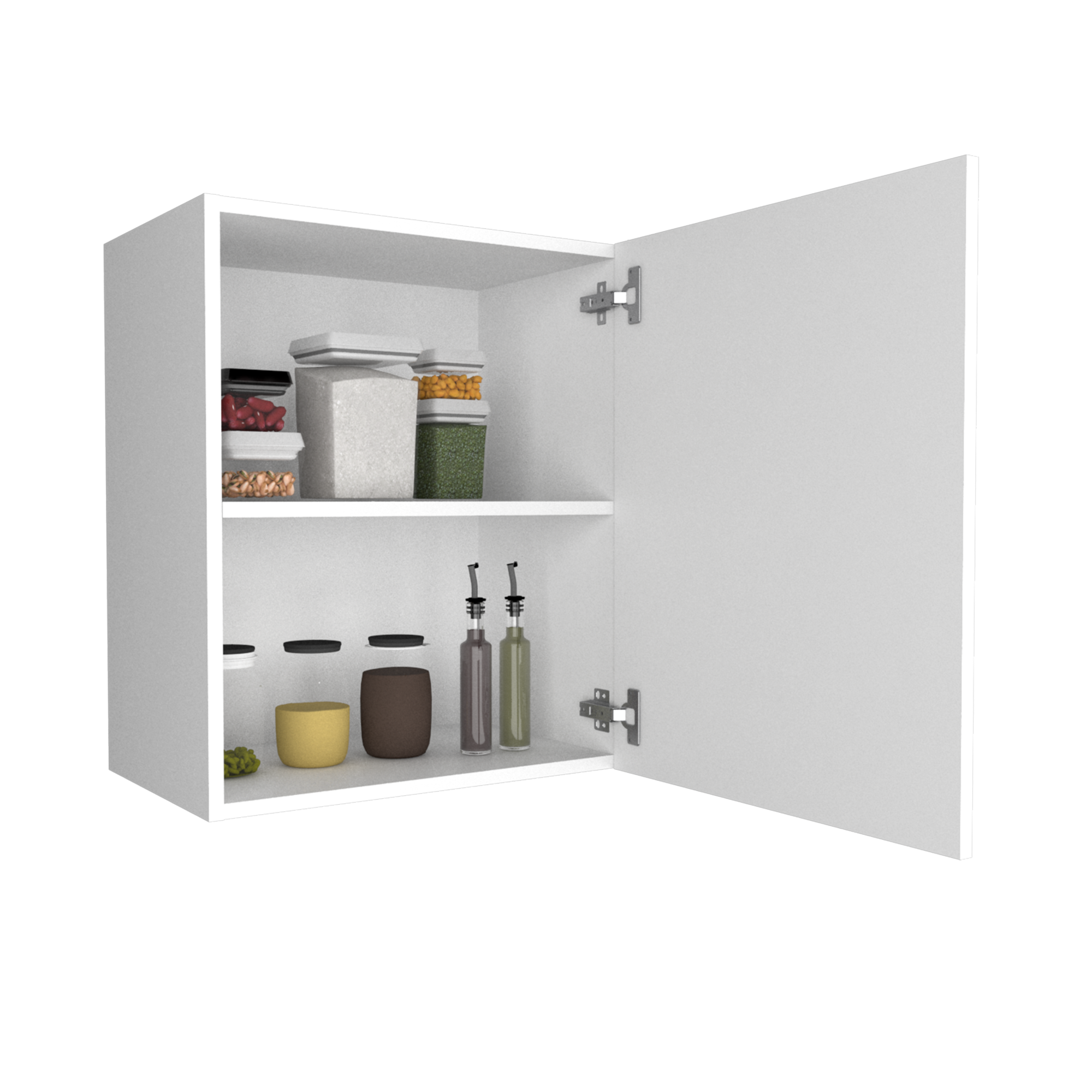 MUEBLE DE COCINA AEREO 1 PUERTA MANCHESTER BLANCO 60X50X33,5 CM - 1