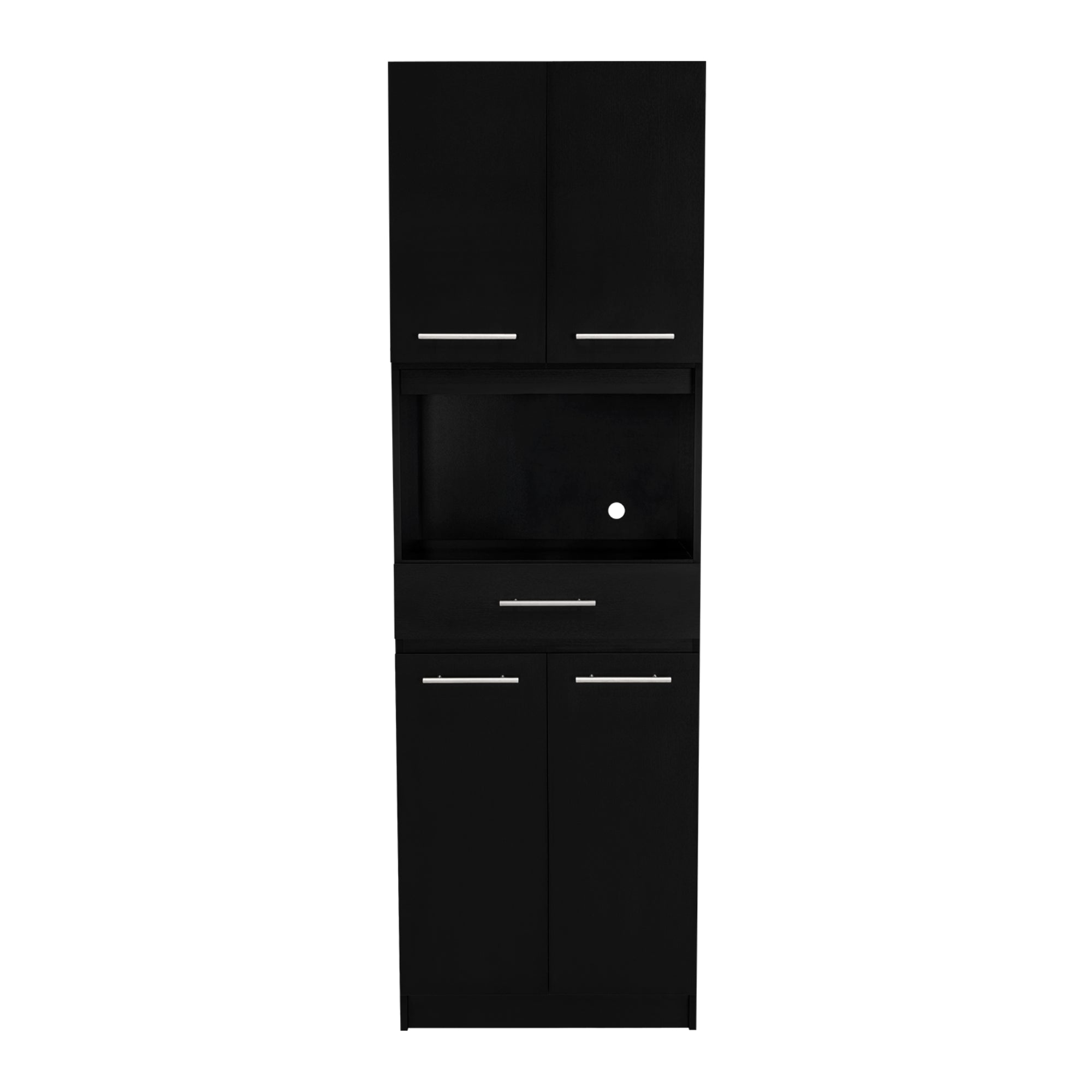 MUEBLE PARA MICROONDAS MANCHESTER 4 PUERTAS WENGUE - 7