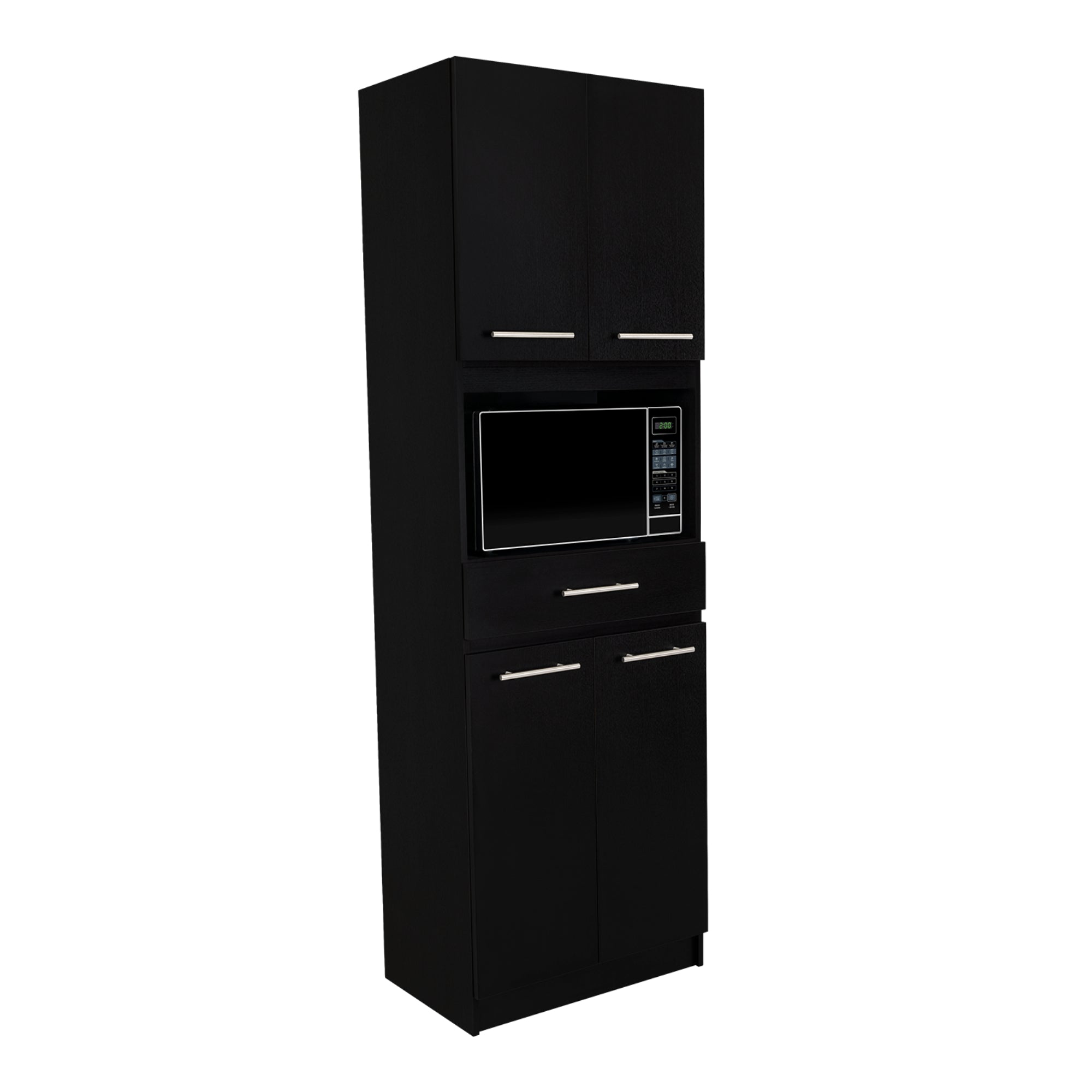 MUEBLE PARA MICROONDAS MANCHESTER 4 PUERTAS WENGUE - 11