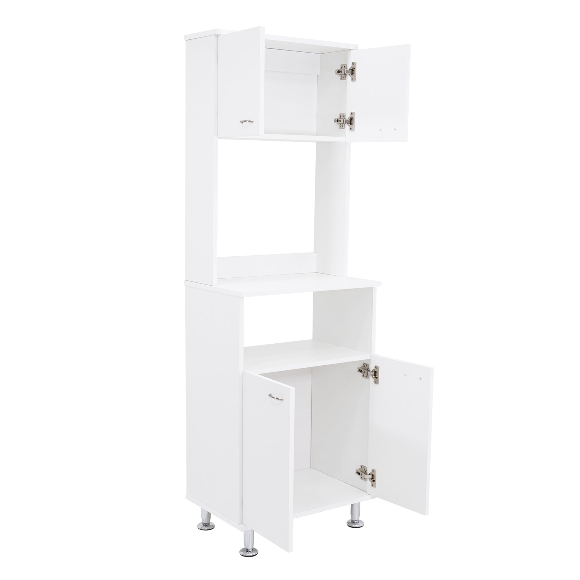 MUEBLE PARA MICROONDAS KITCHEN-54 BLANCO 160X54X35 CM - 4