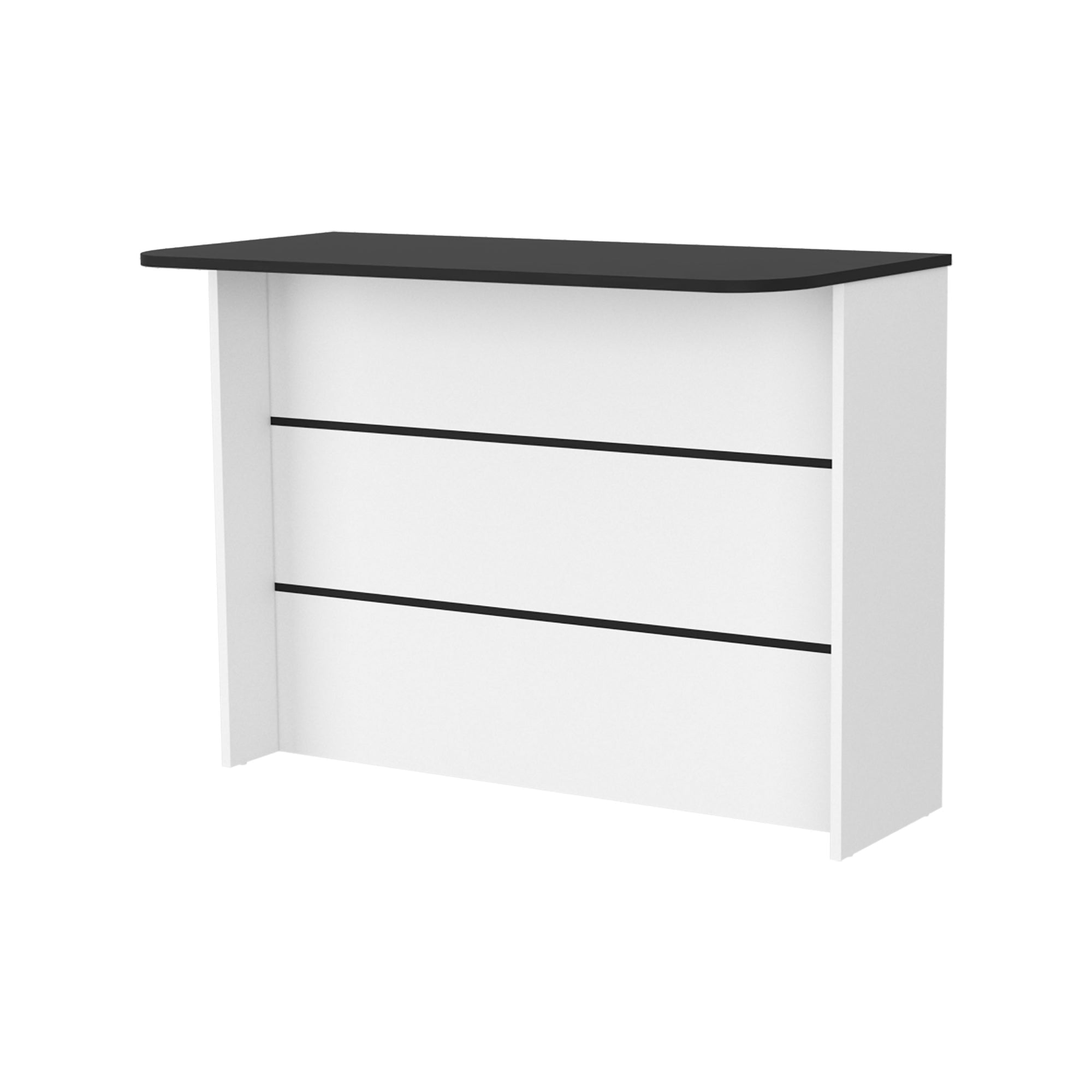 ISLA DE COCINA FENDI WENGUE Y BLANCO 90X120X60 CM - 3