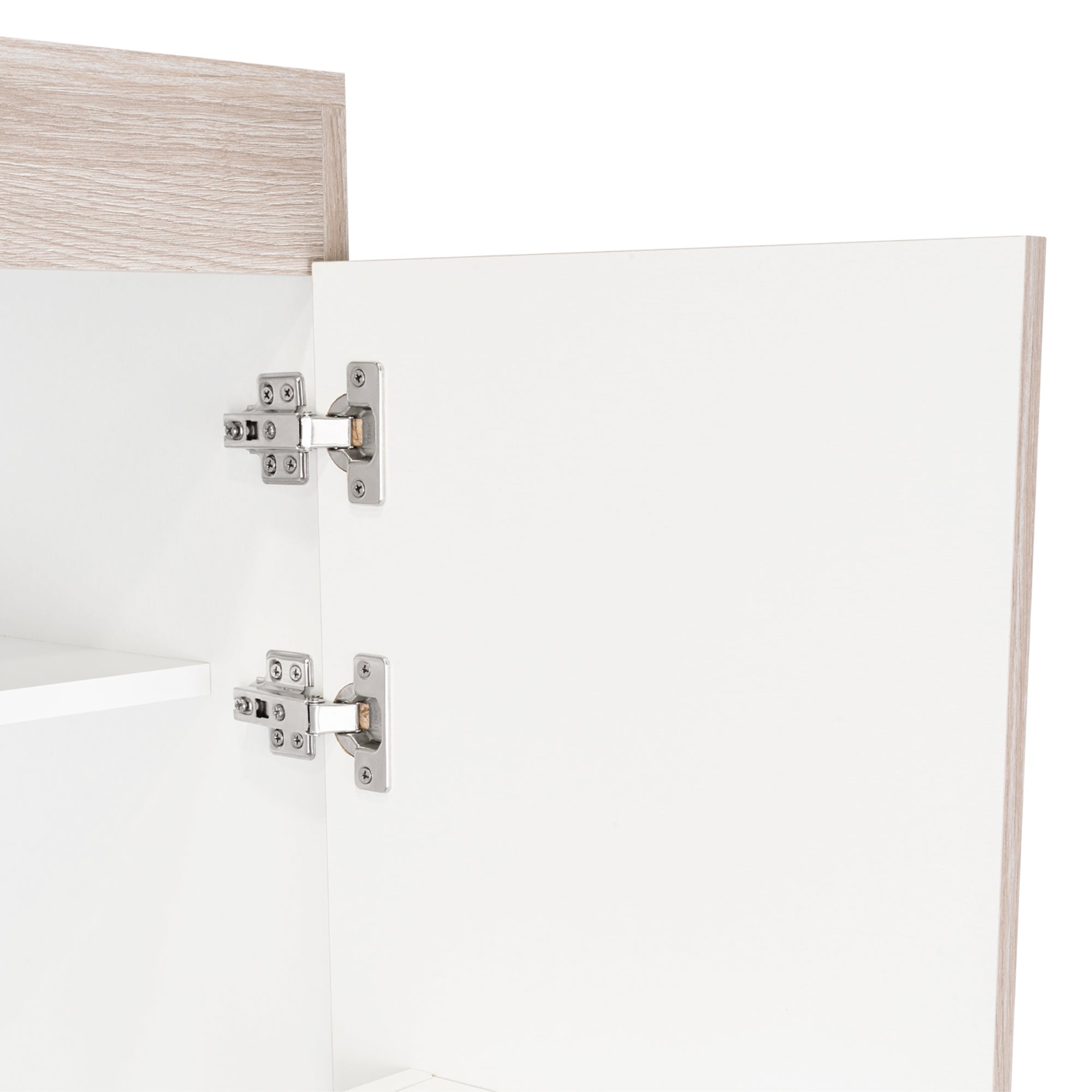 DESPENSA DE COCINA VARESE 2 PUERTAS CENIZA Y BLANCO - 8