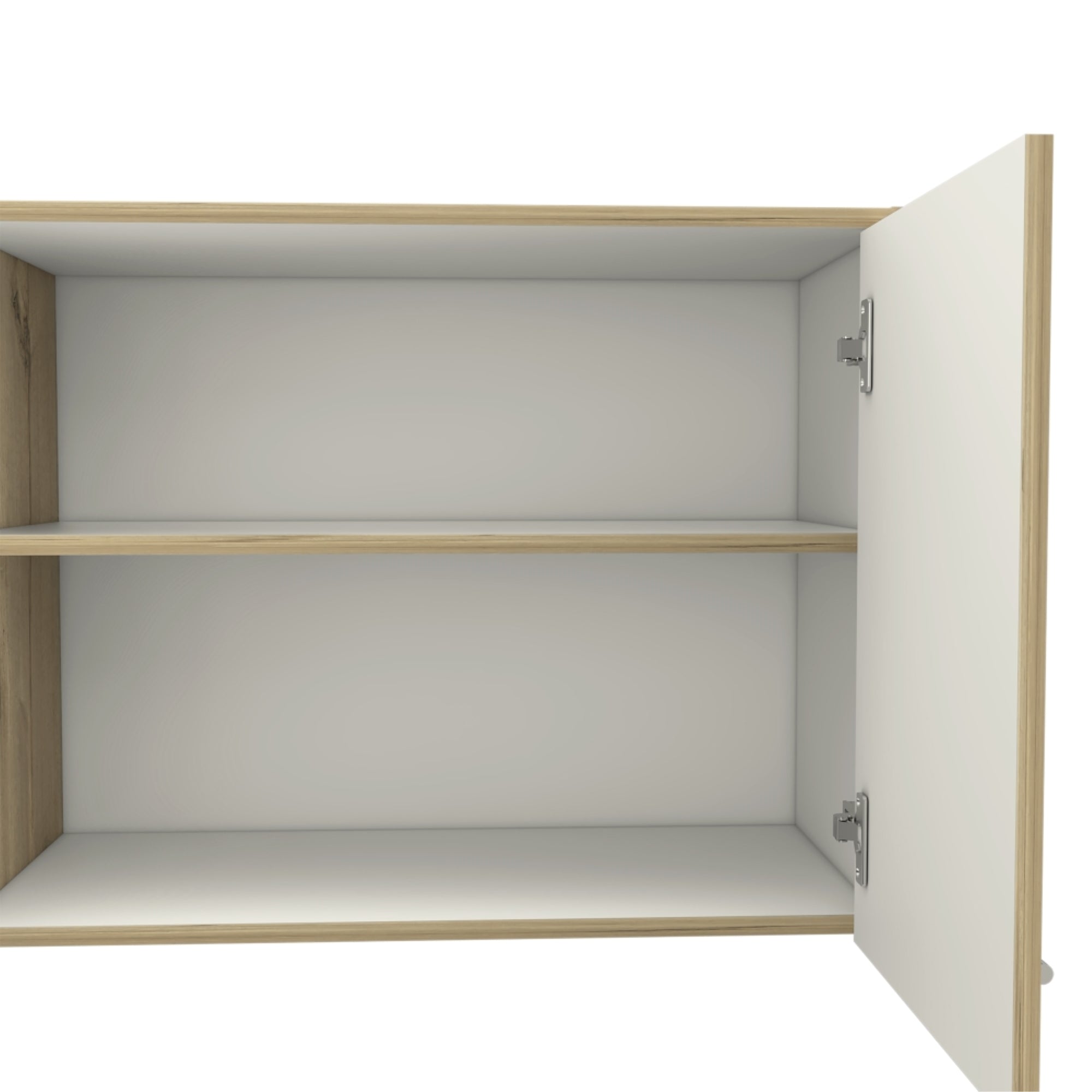MUEBLE DE COCINA AEREO 120 CM ORION BLANCO Y DUNA - 8