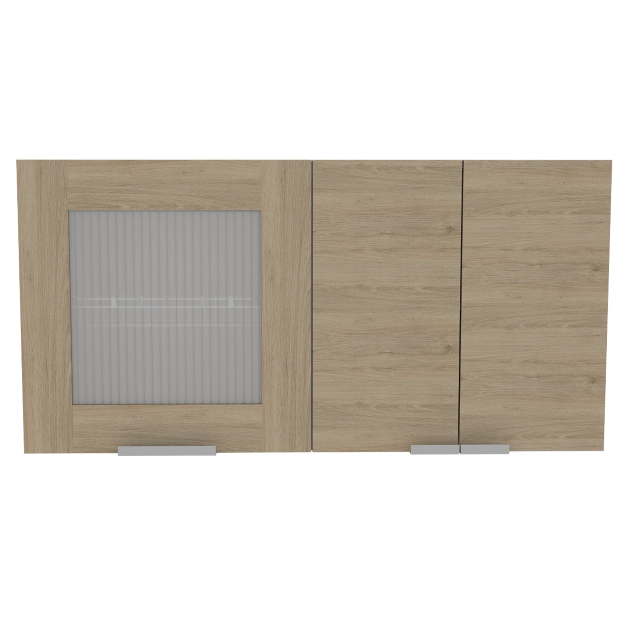 MUEBLE DE COCINA MURAL FENDI 60X120X33,5 CM ROVERE Y BLANCO - 4