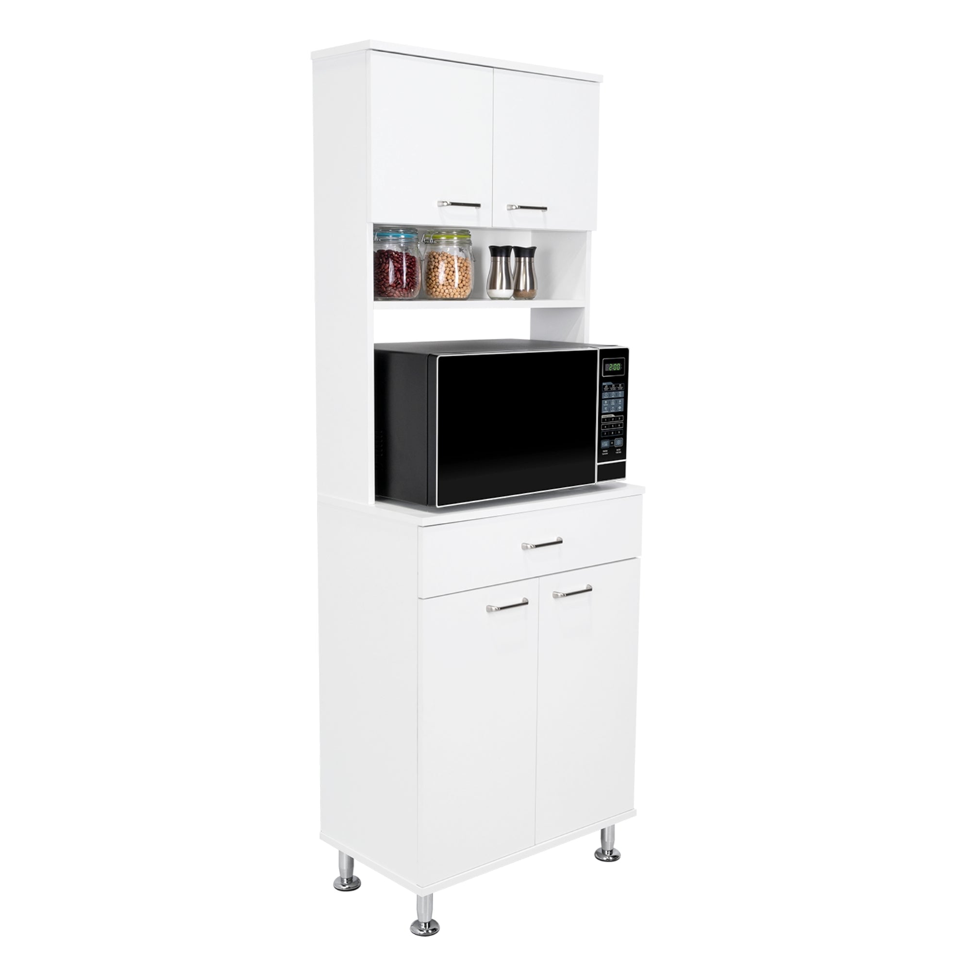 MUEBLE PARA MICROONDAS KITCHEN-60 BLANCO 169X60X35,1 CM - 1