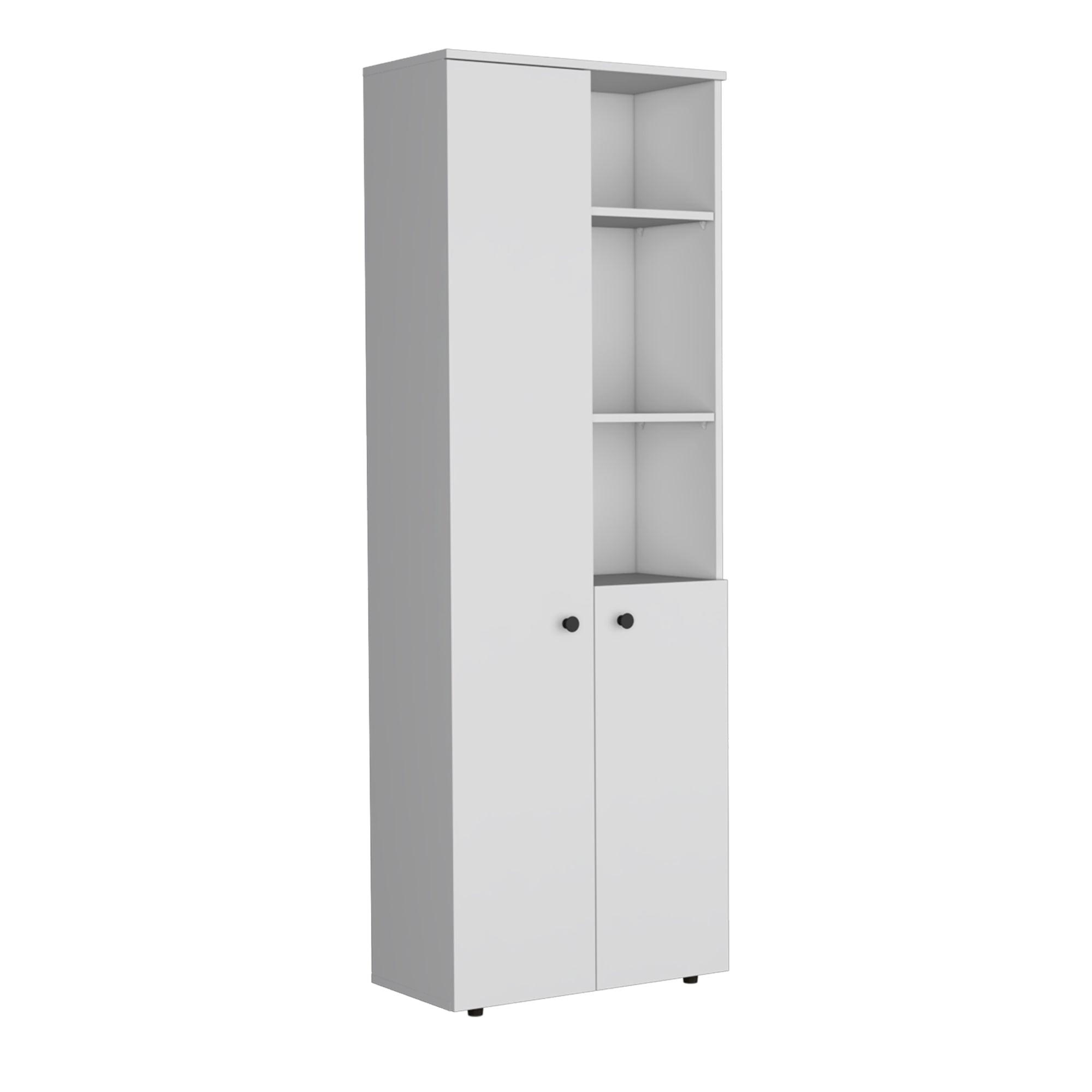 MUEBLE DESPENSA KONIK 2 PUERTAS BLANCO 170X30X60 CM - 3
