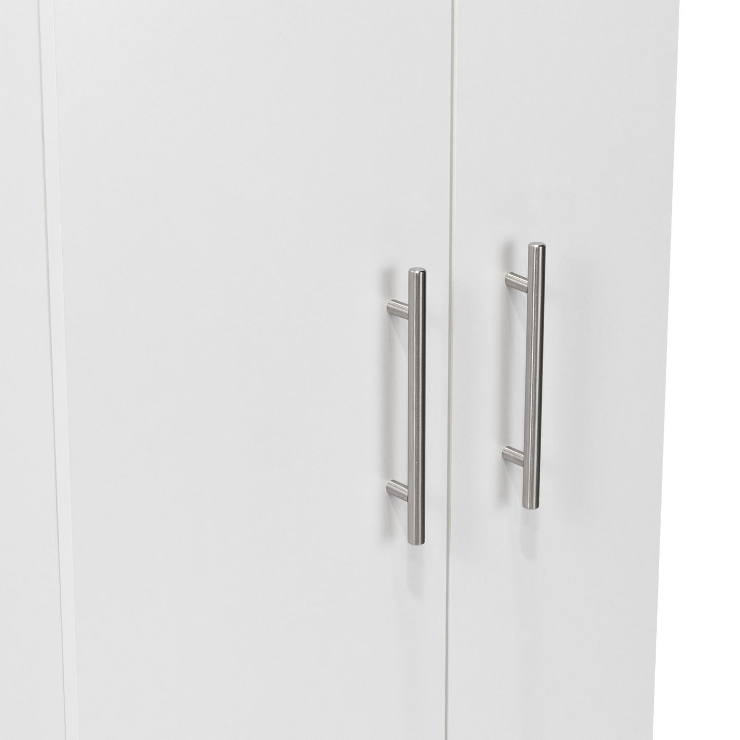 MUEBLE DE ASEO NALA MULTIUSOS 2 PUERTAS Y COLGADORES BLANCO - 7