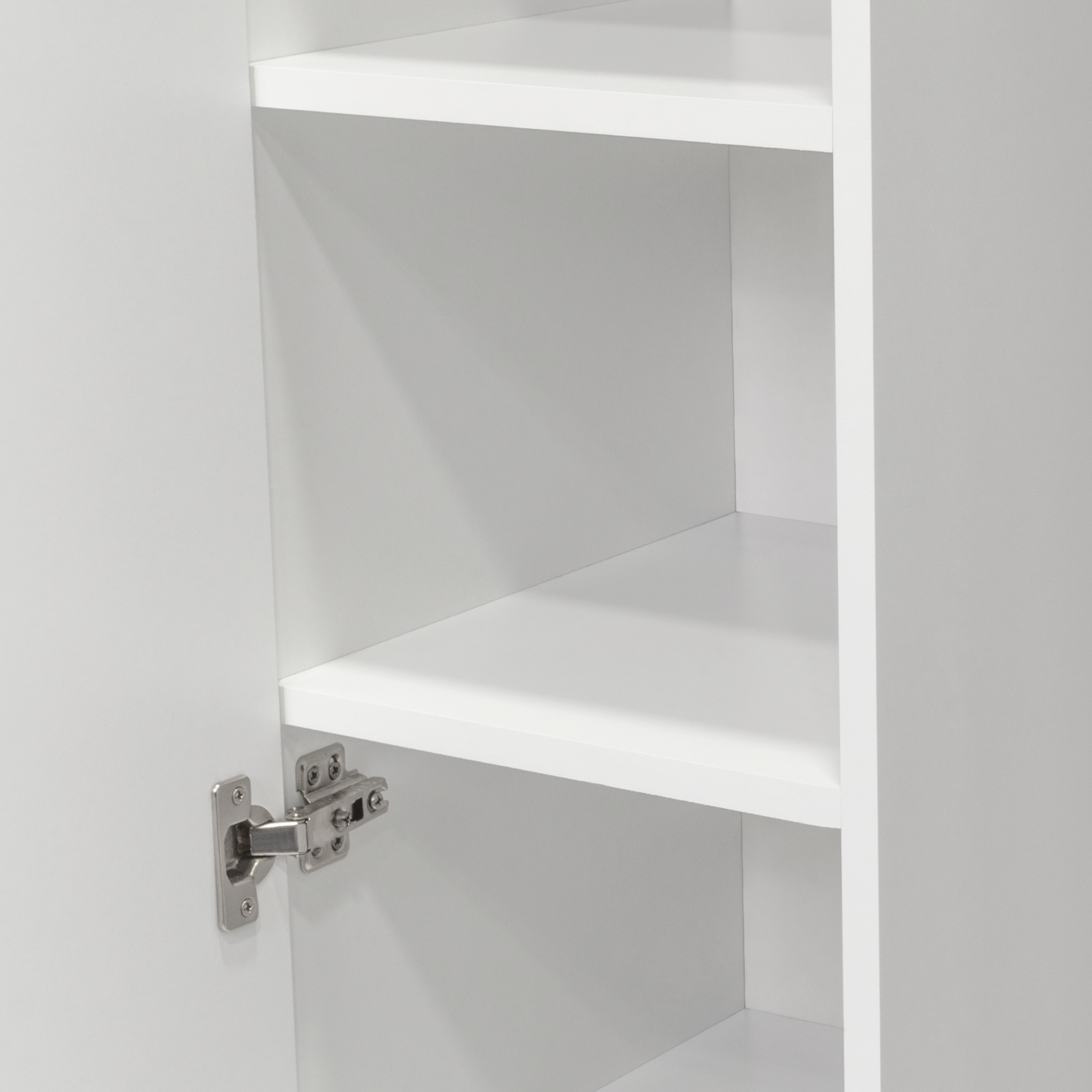 MUEBLE DE ASEO NALA MULTIUSOS 2 PUERTAS Y COLGADORES BLANCO - 9