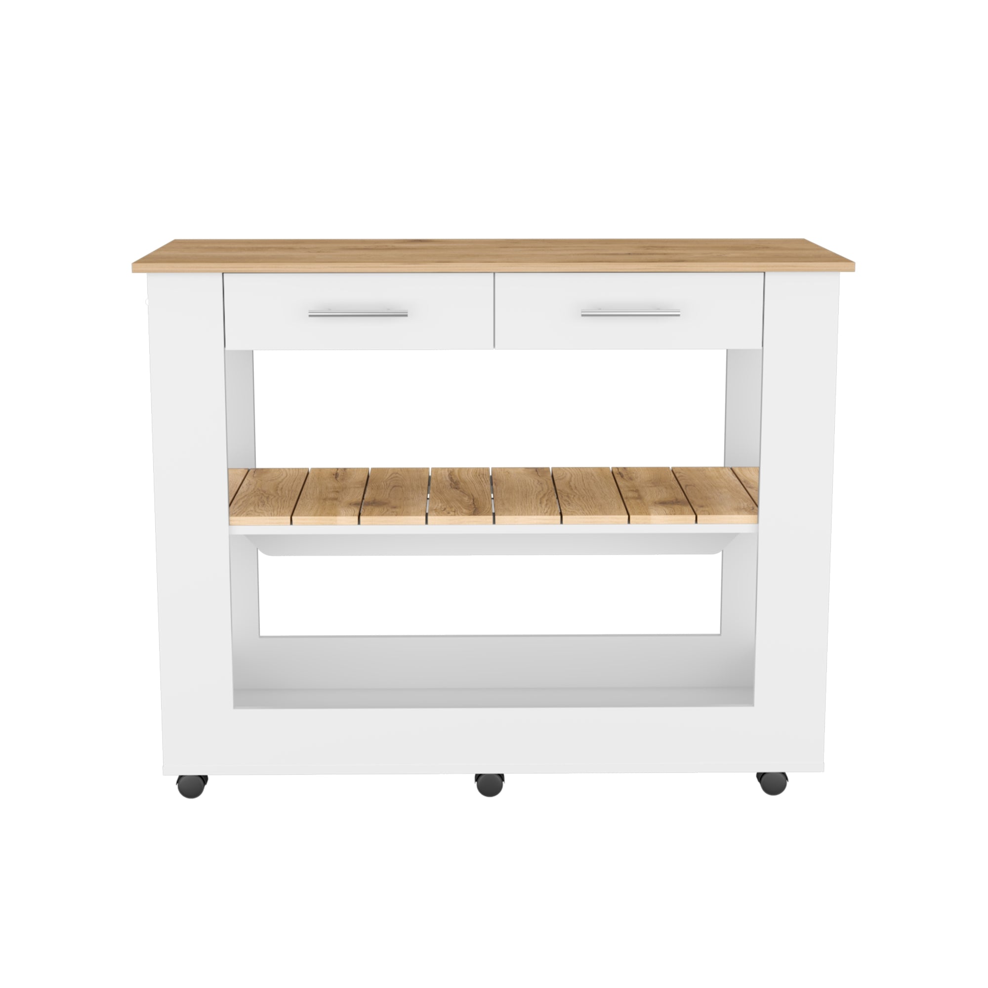 ISLA DE COCINA CALA BLANCO Y MACADAMIA 92,7X116,8X50,8 CM - 6