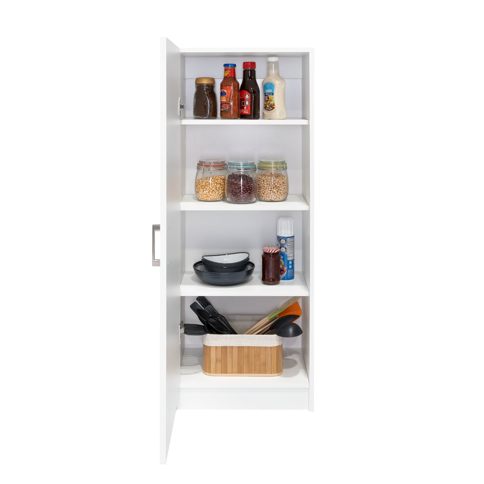DESPENSA BELLERIA 1 PUERTA BLANCO 120 CM - 1