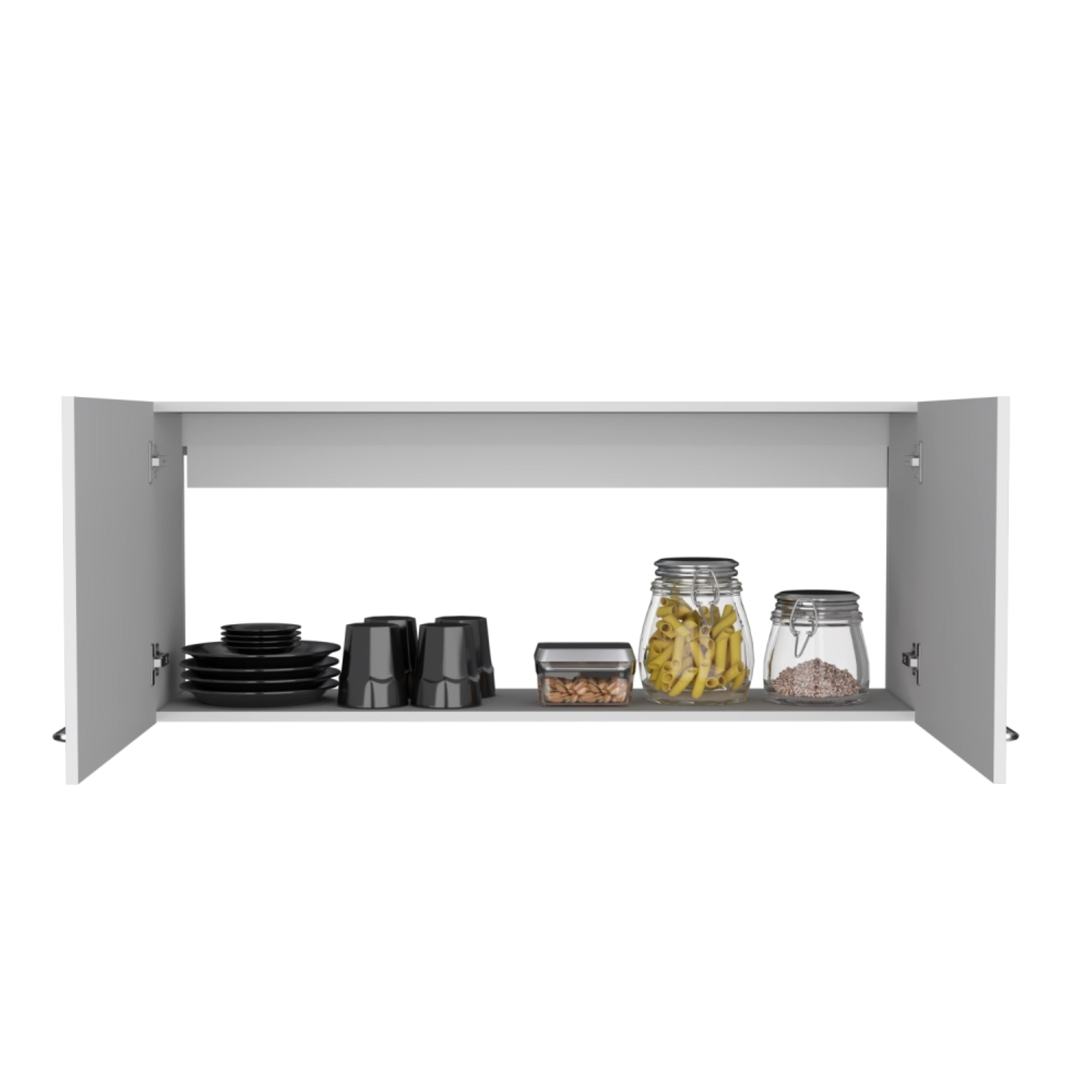MUEBLE DE COCINA MURAL NAPOLES 120CM BLANCO - 2