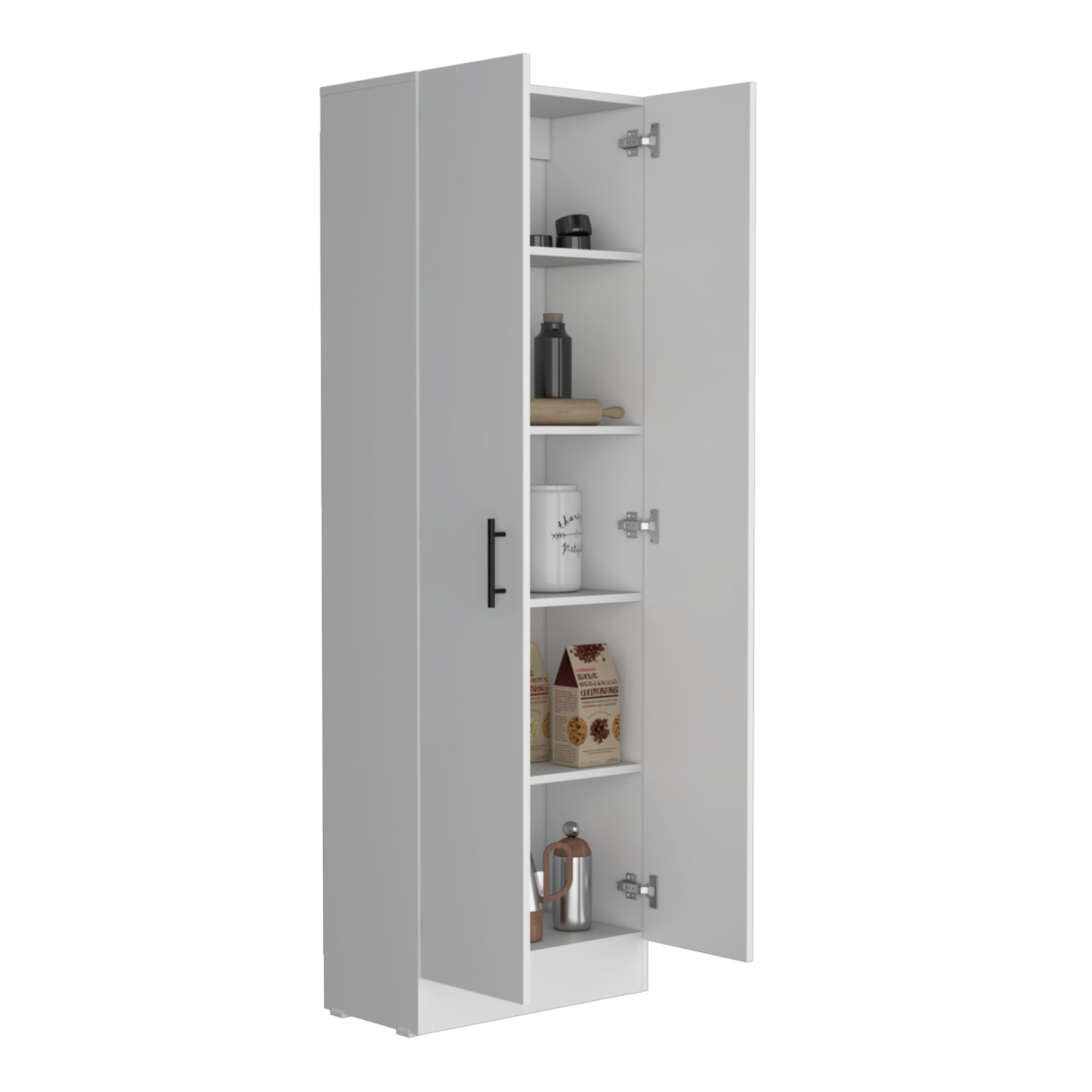 MUEBLE DESPENSA MULTIUSOS KITCHEN 170X56X30,2 CM BLANCO - 2