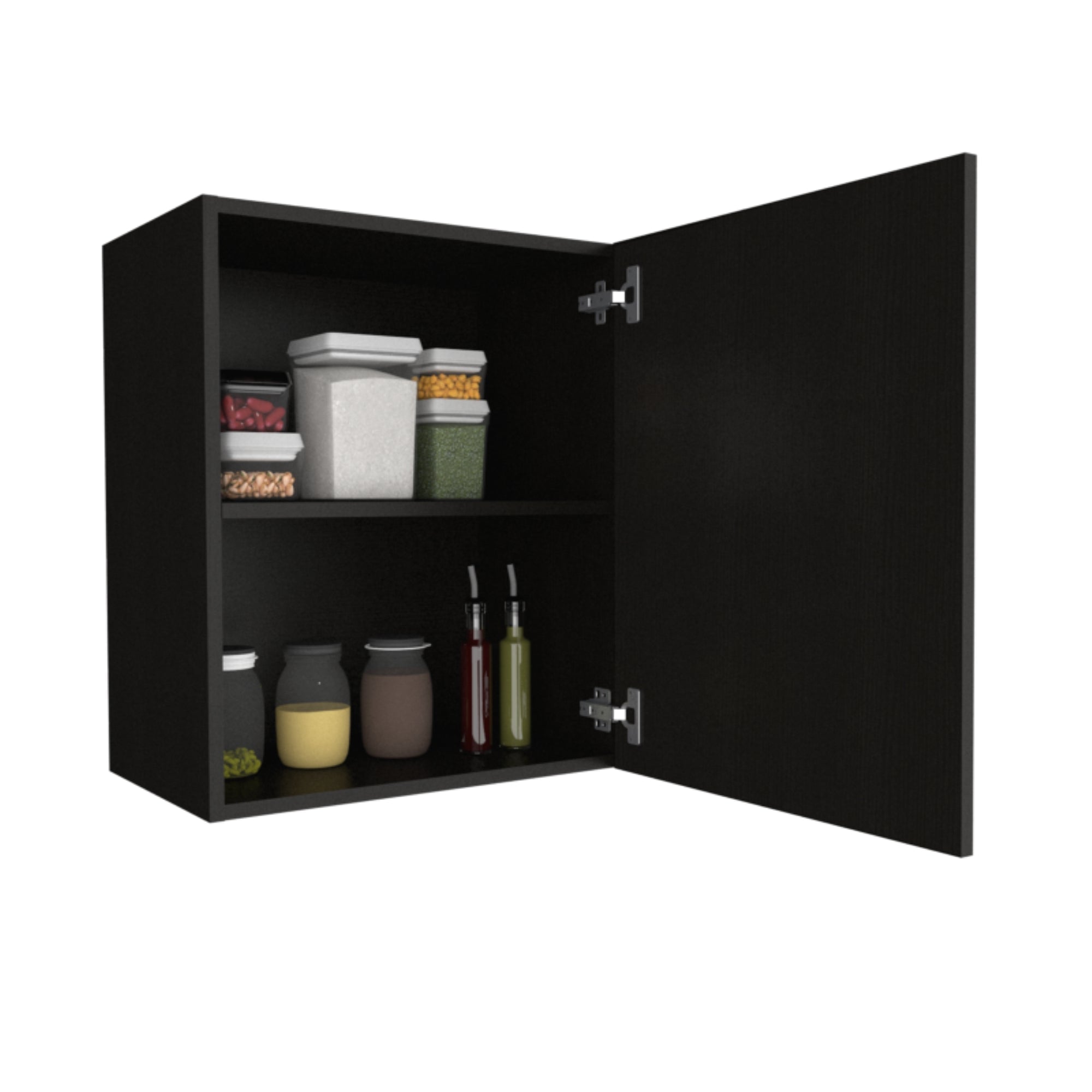 MUEBLE DE COCINA AEREO 1 PUERTA MANCHESTER WENGUE 60X50X33,5 CM - 1