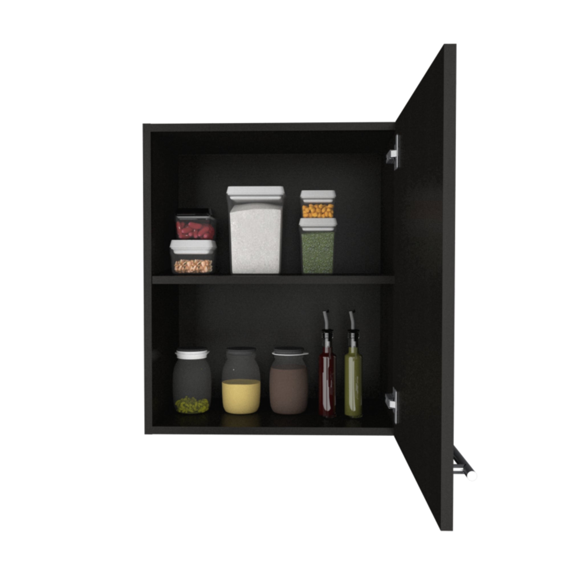 MUEBLE DE COCINA AEREO 1 PUERTA MANCHESTER WENGUE 60X50X33,5 CM - 2