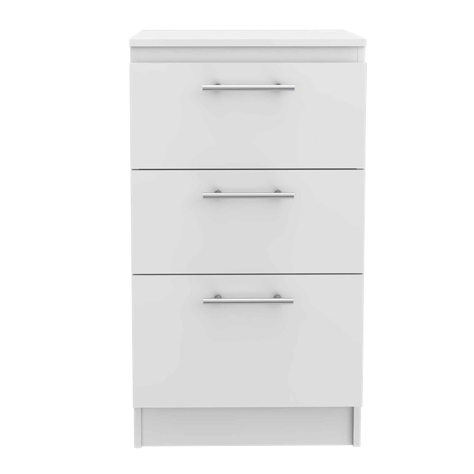 MUEBLE DE COCINA AUXILIAR MANCHESTER 3 CAJONES BLANCO 90X50X50,5 CM - 4