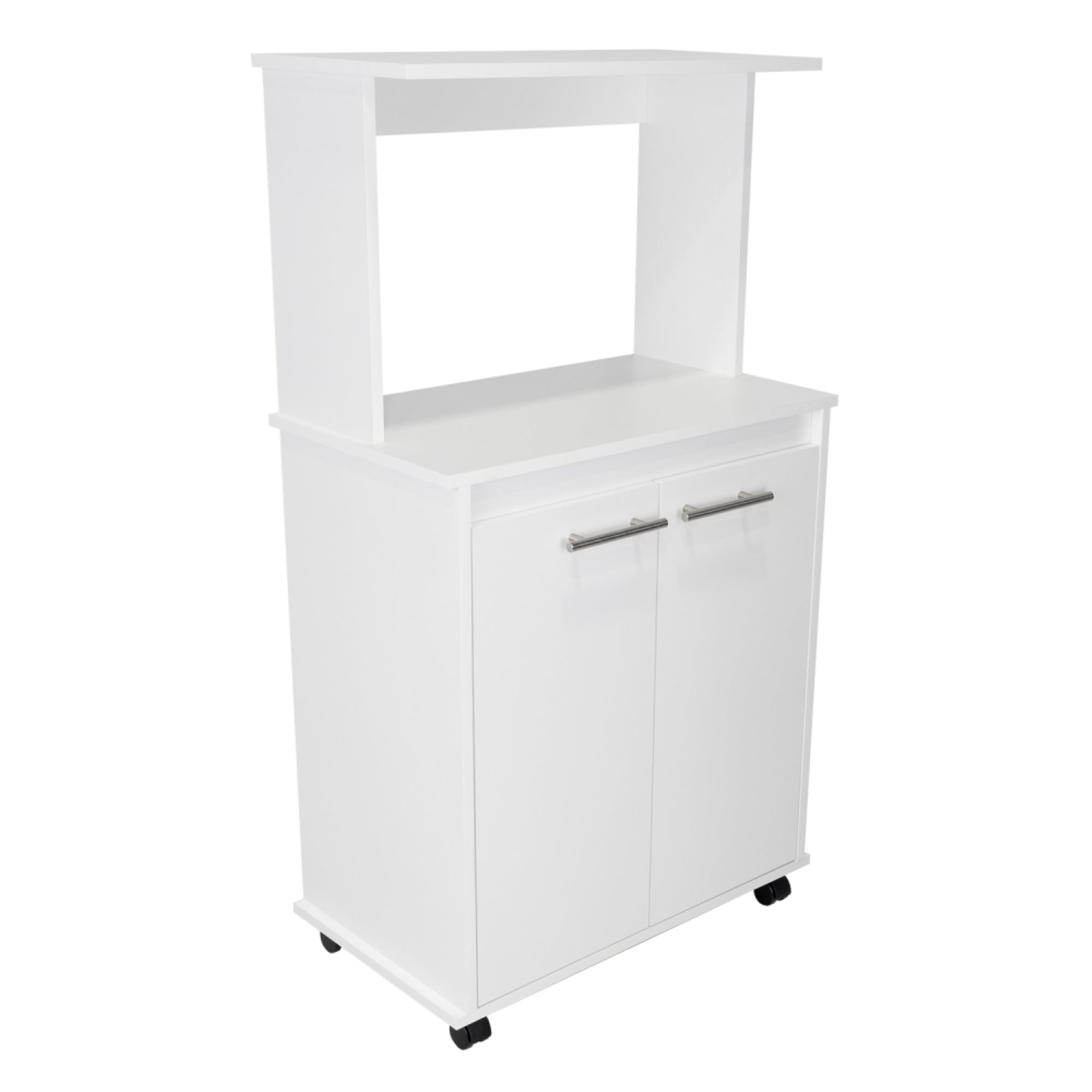 MUEBLE PARA MICROONDAS MANCHESTER 2 PUERTAS BLANCO - 5