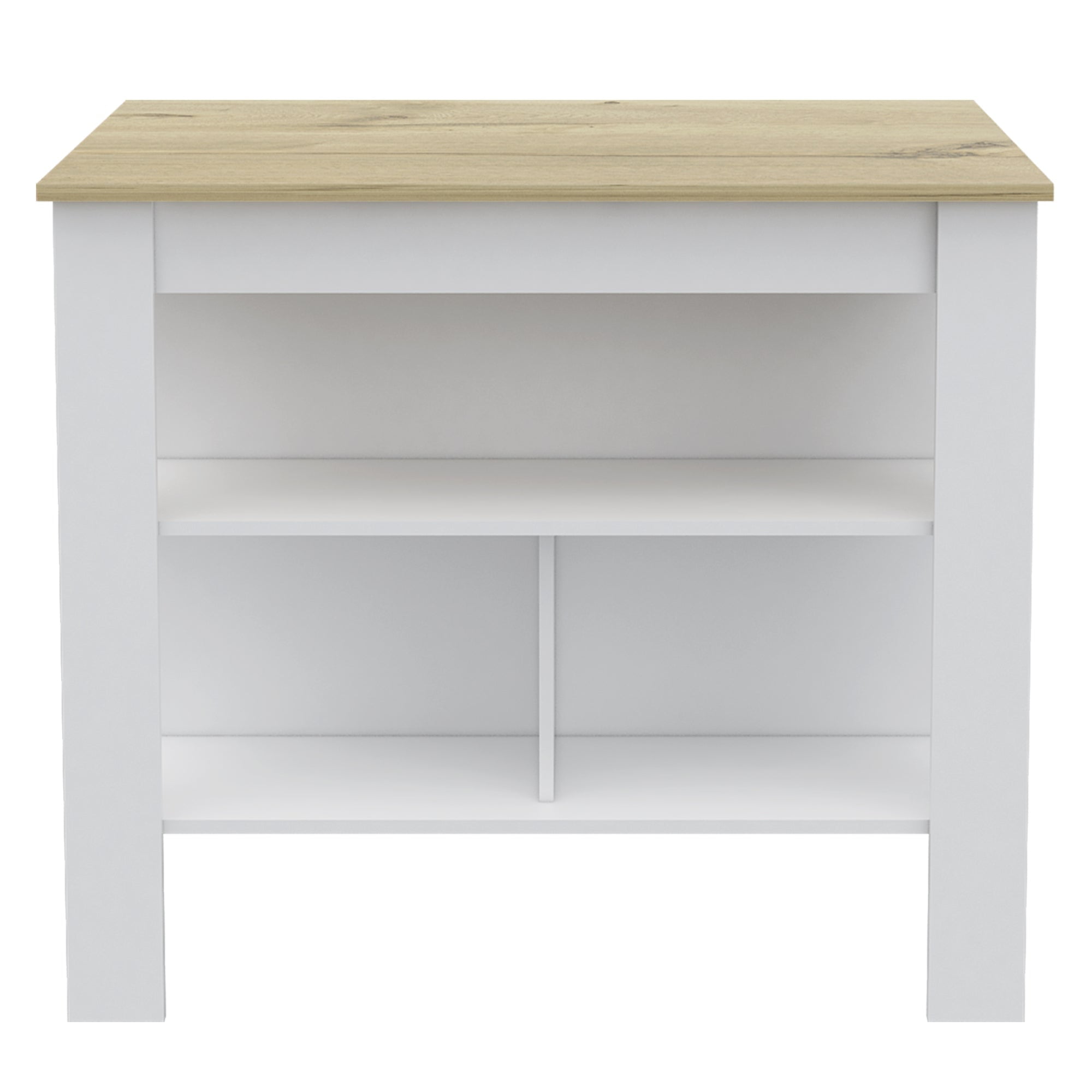 ISLA DE COCINA CALA 90X103X70 CM BLANCO Y DUNA - 3