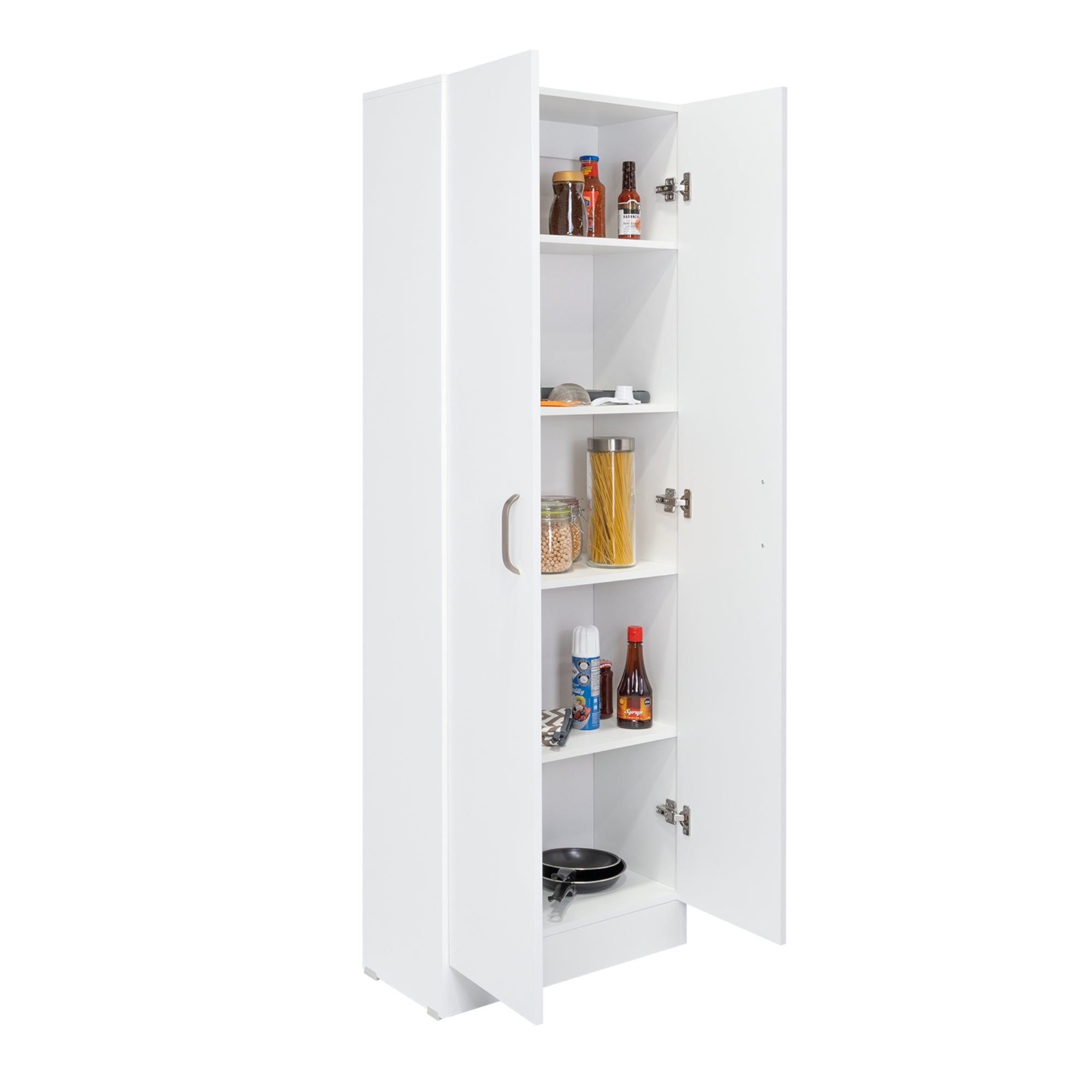 MUEBLE DESPENSA 2 PUERTAS BLANCO 180X60X30 CM