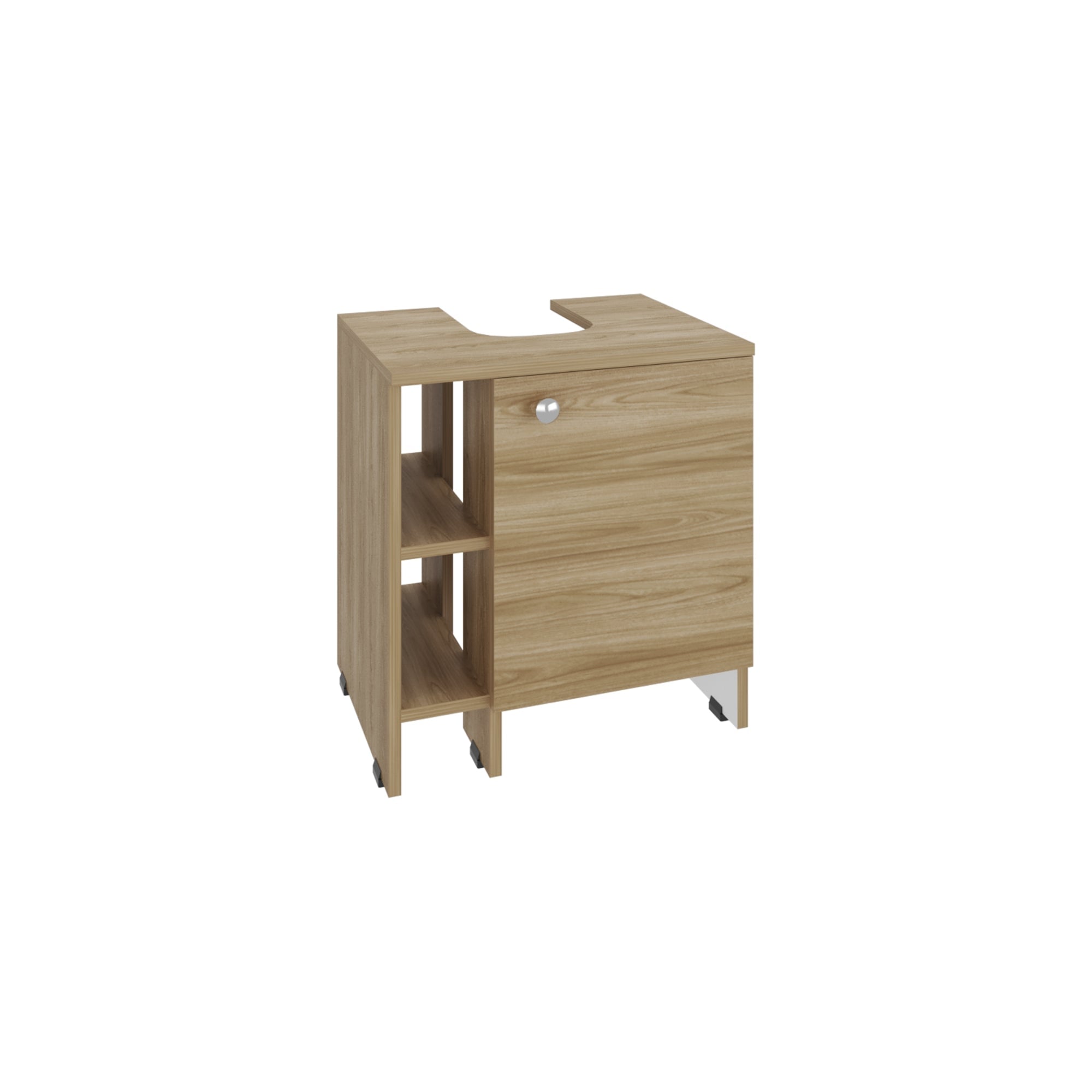 MUEBLE PARA LAVAMANOS 1 PUERTA 50,9X47X37,4 CM FRESNO EUROPEO - 3