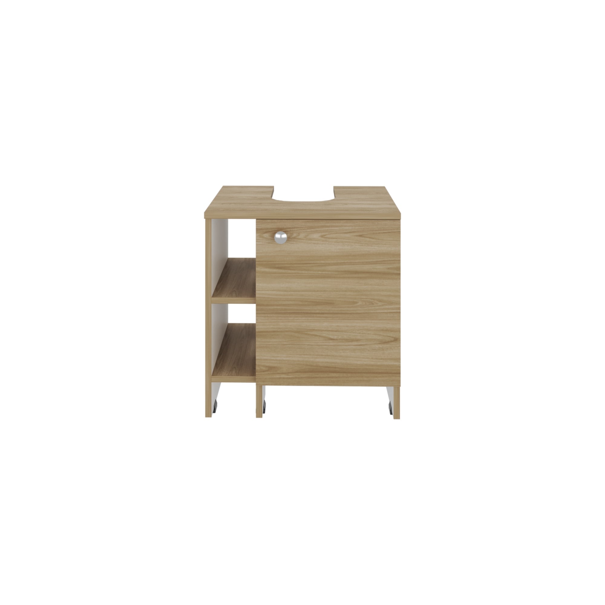 MUEBLE PARA LAVAMANOS 1 PUERTA 50,9X47X37,4 CM FRESNO EUROPEO - 4